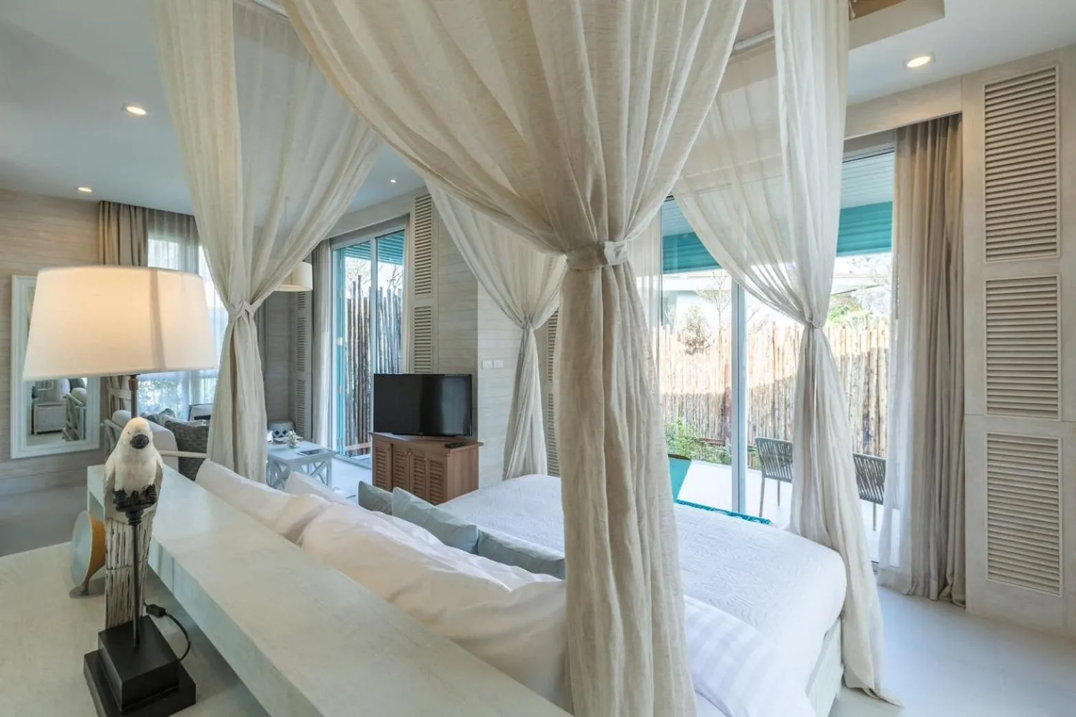 Bedroom, Bed in Cape Kudu Hotel, Koh Yao Noi