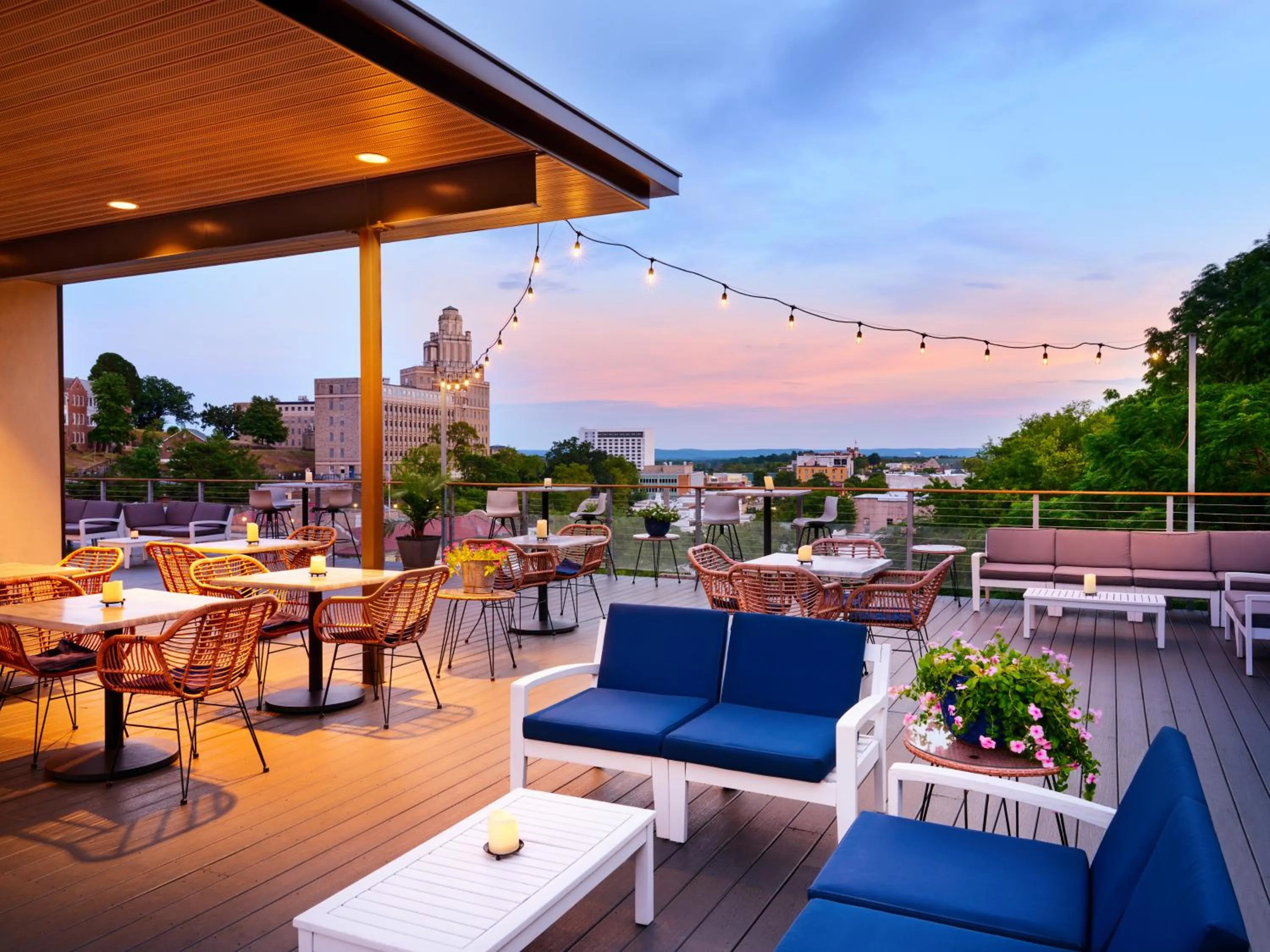 Patio in The Waters Hot Springs, Tapestry Collection by Hilton