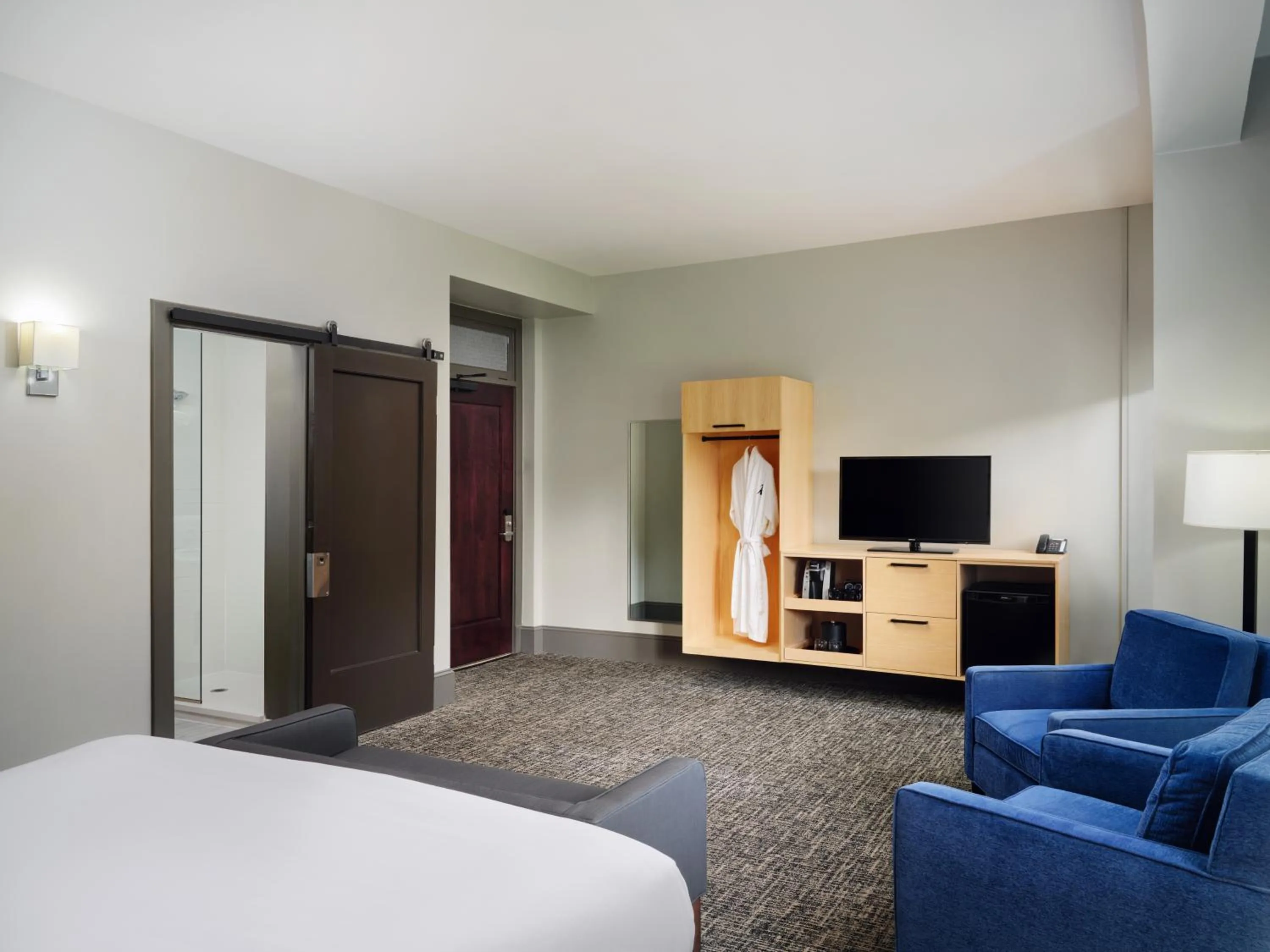 Bedroom, Bed in The Waters Hot Springs, Tapestry Collection by Hilton