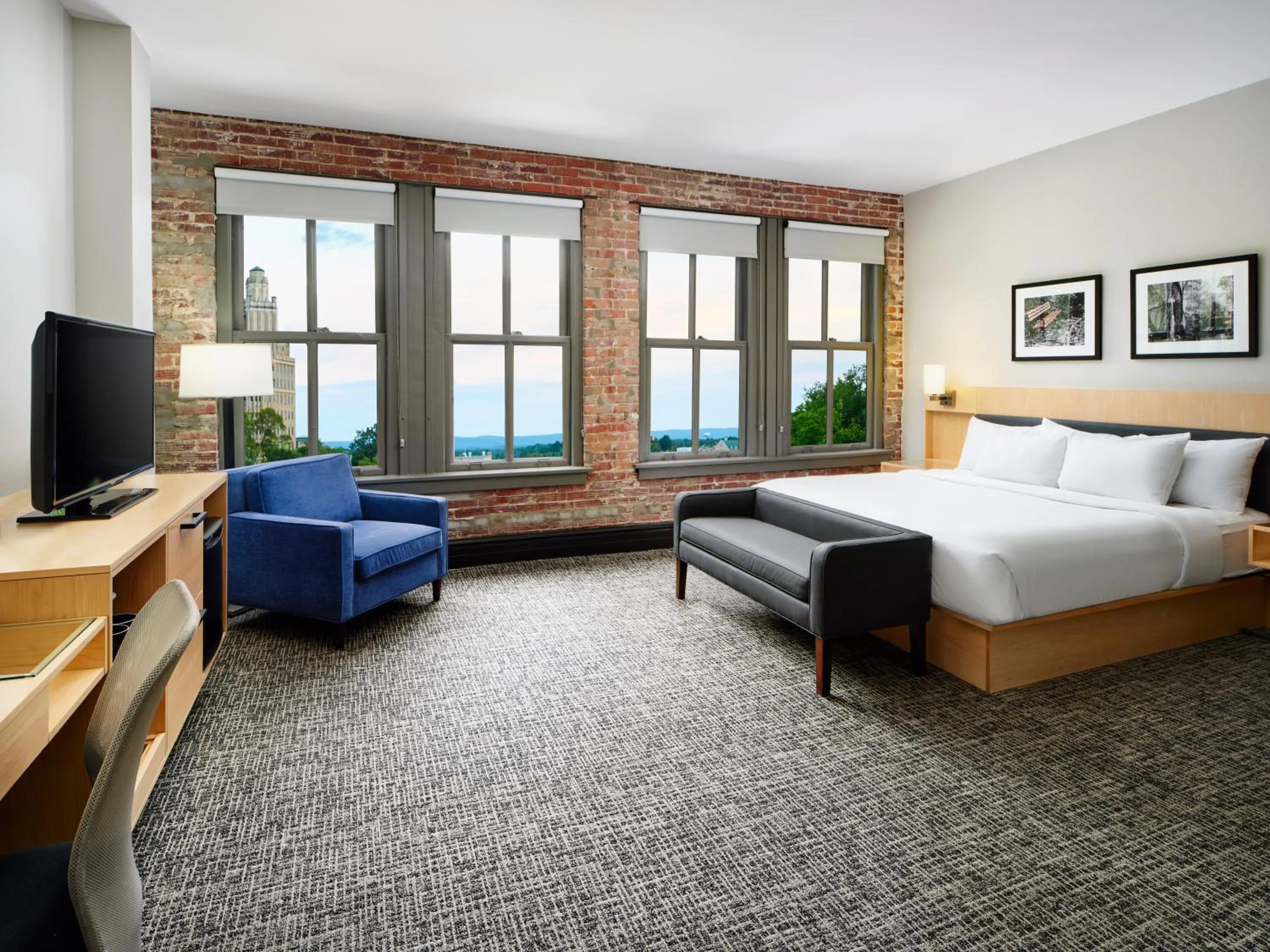 Bedroom, Bed in The Waters Hot Springs, Tapestry Collection by Hilton