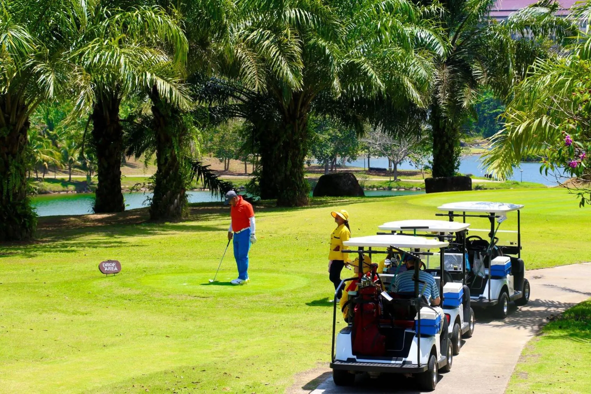 group of guests in Katathong Golf Resort & Spa