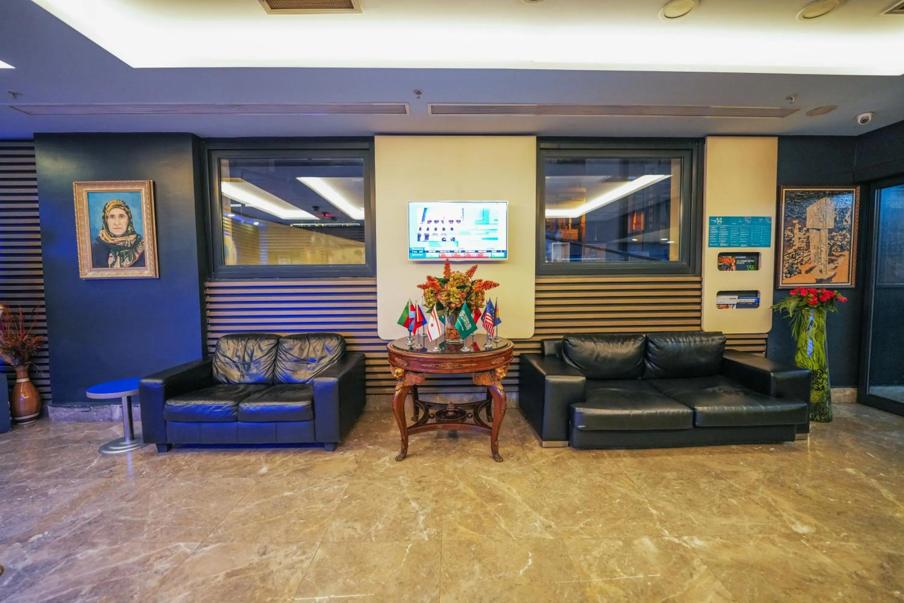 Seating area in Trip Bosphorus Taksim Hotel