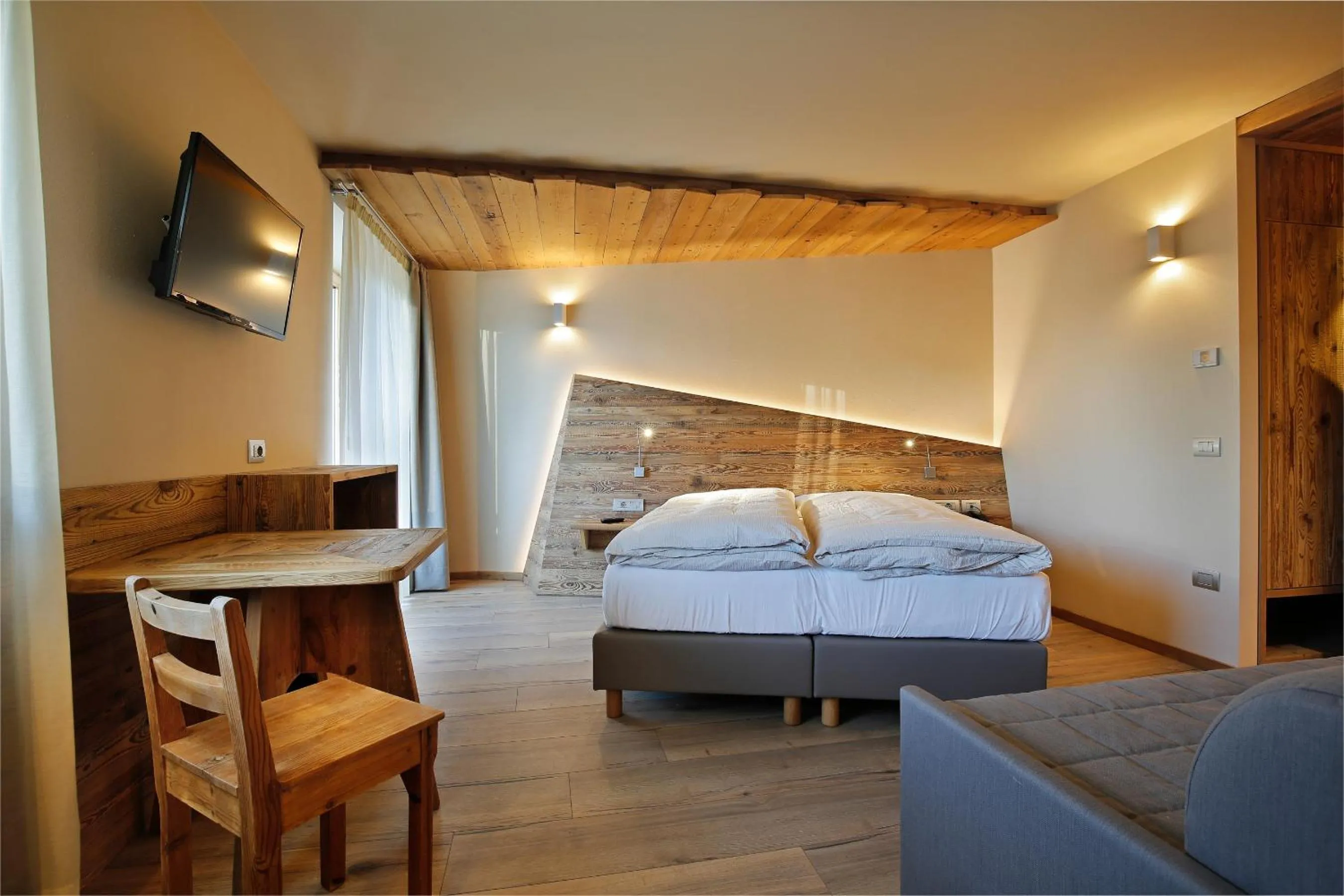 Photo of the whole room, Bed in Albergo Garnì Antico Mas del Medico