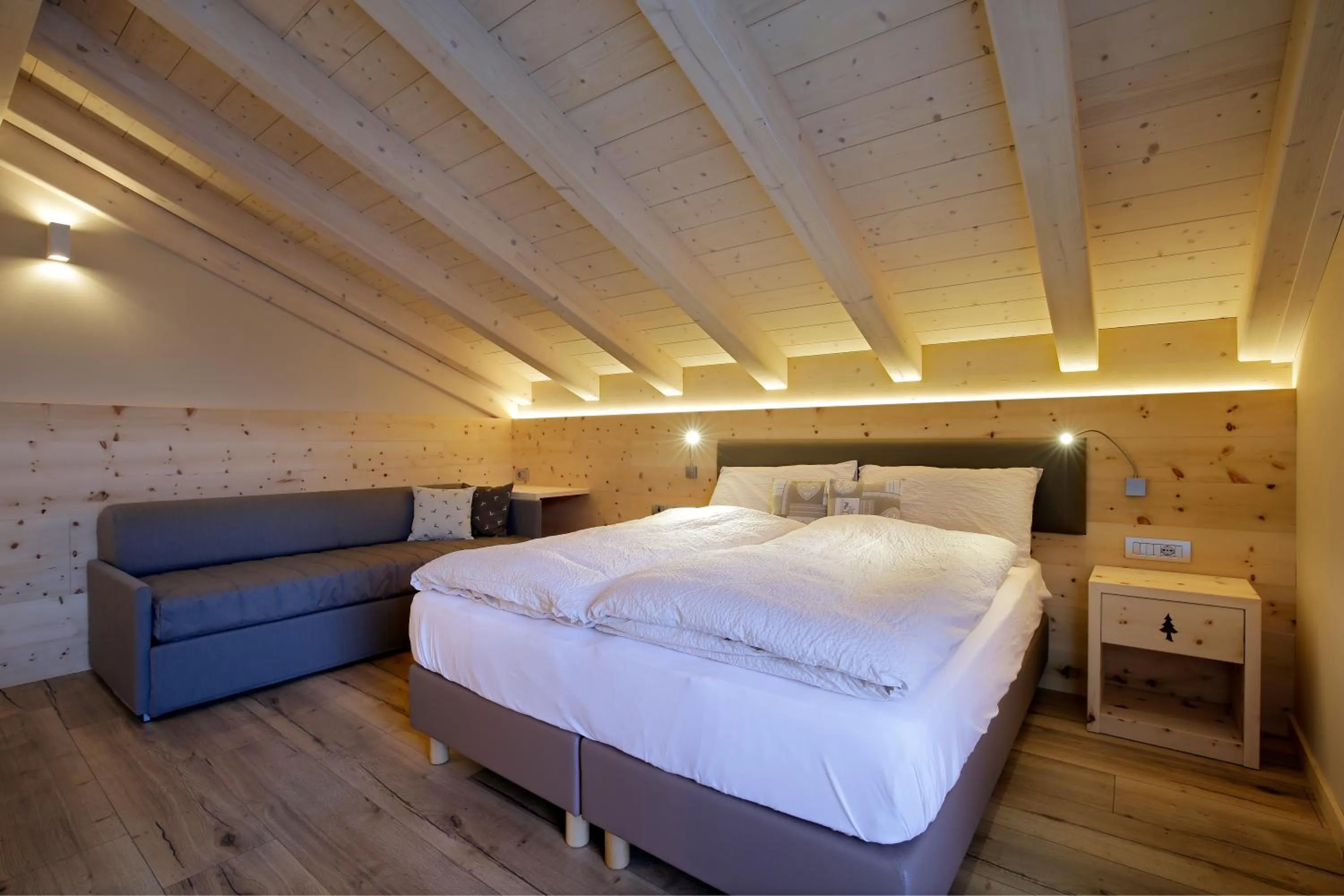 Photo of the whole room, Bed in Albergo Garnì Antico Mas del Medico