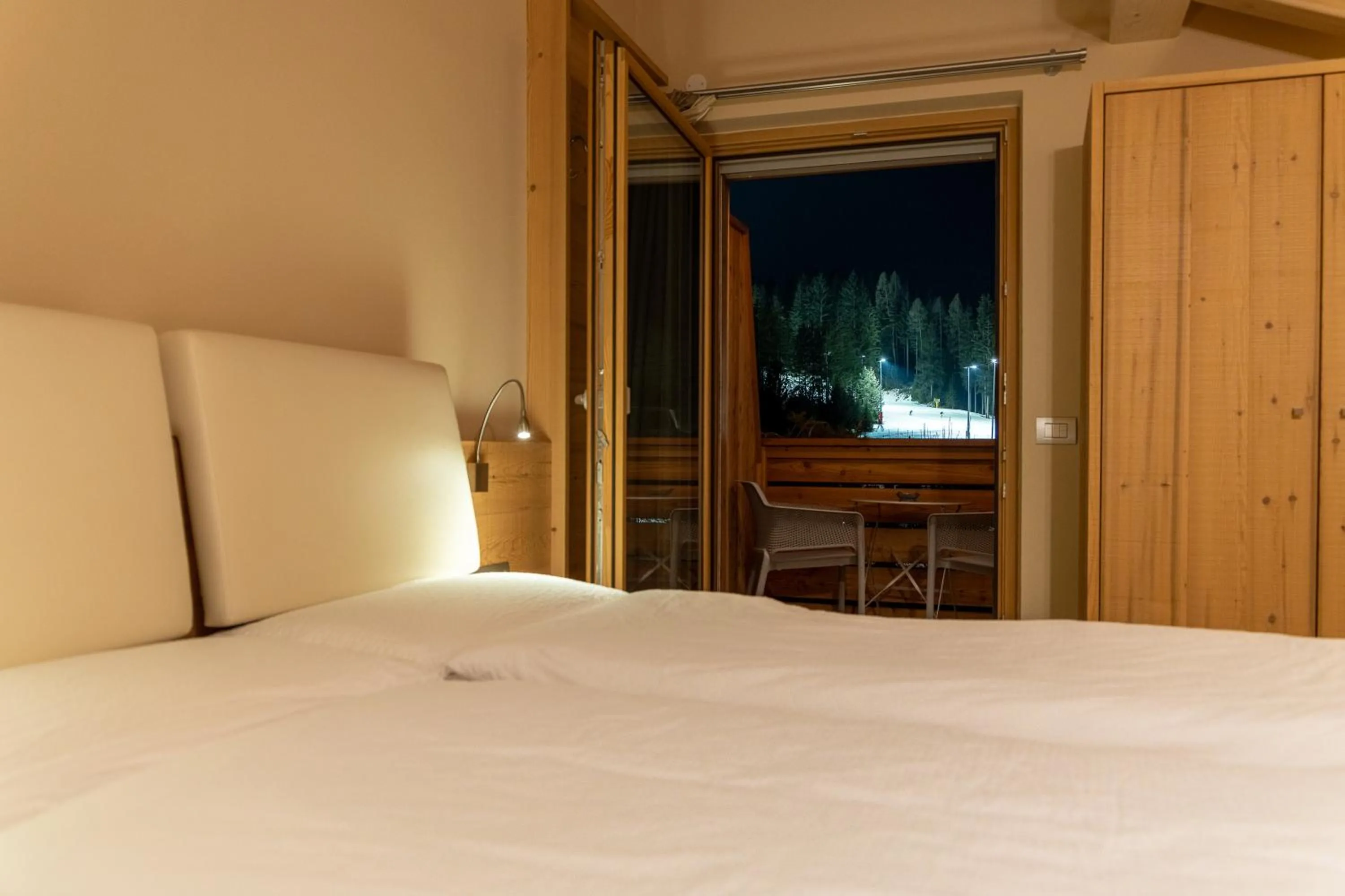 Bed in Albergo Garnì Antico Mas del Medico