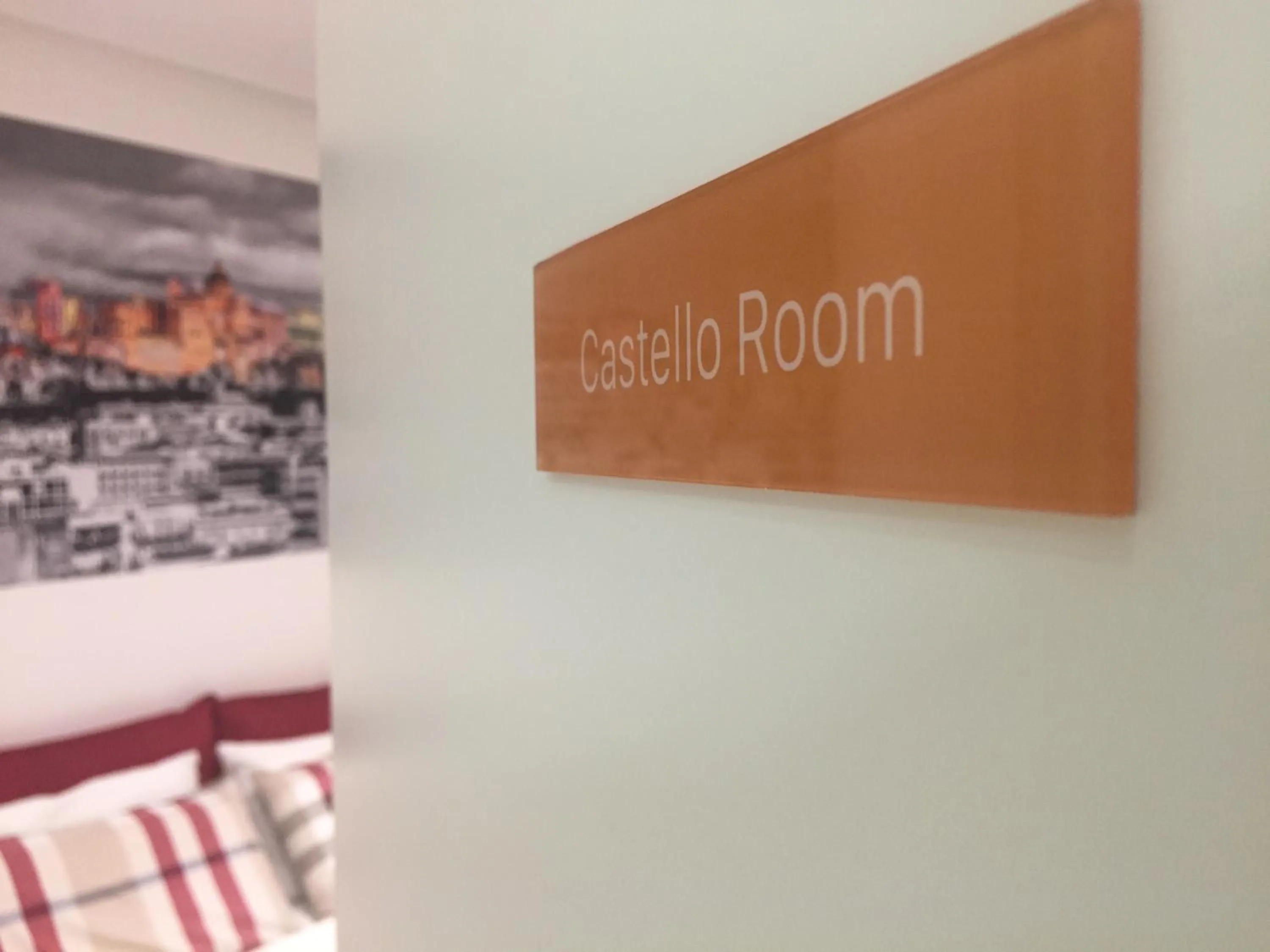 Decorative detail in Atticobianco B&B