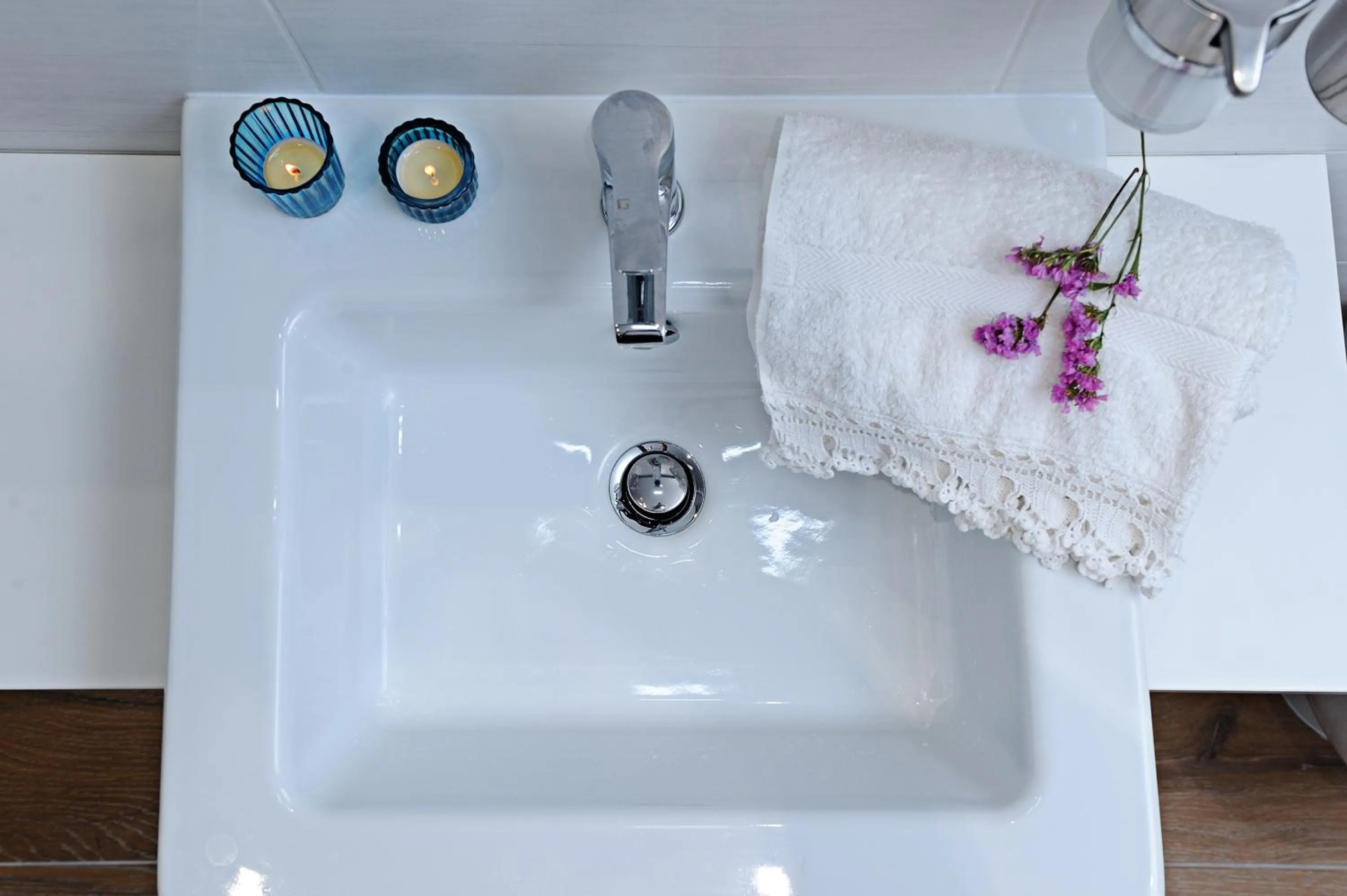 Bathroom in Atticobianco B&B