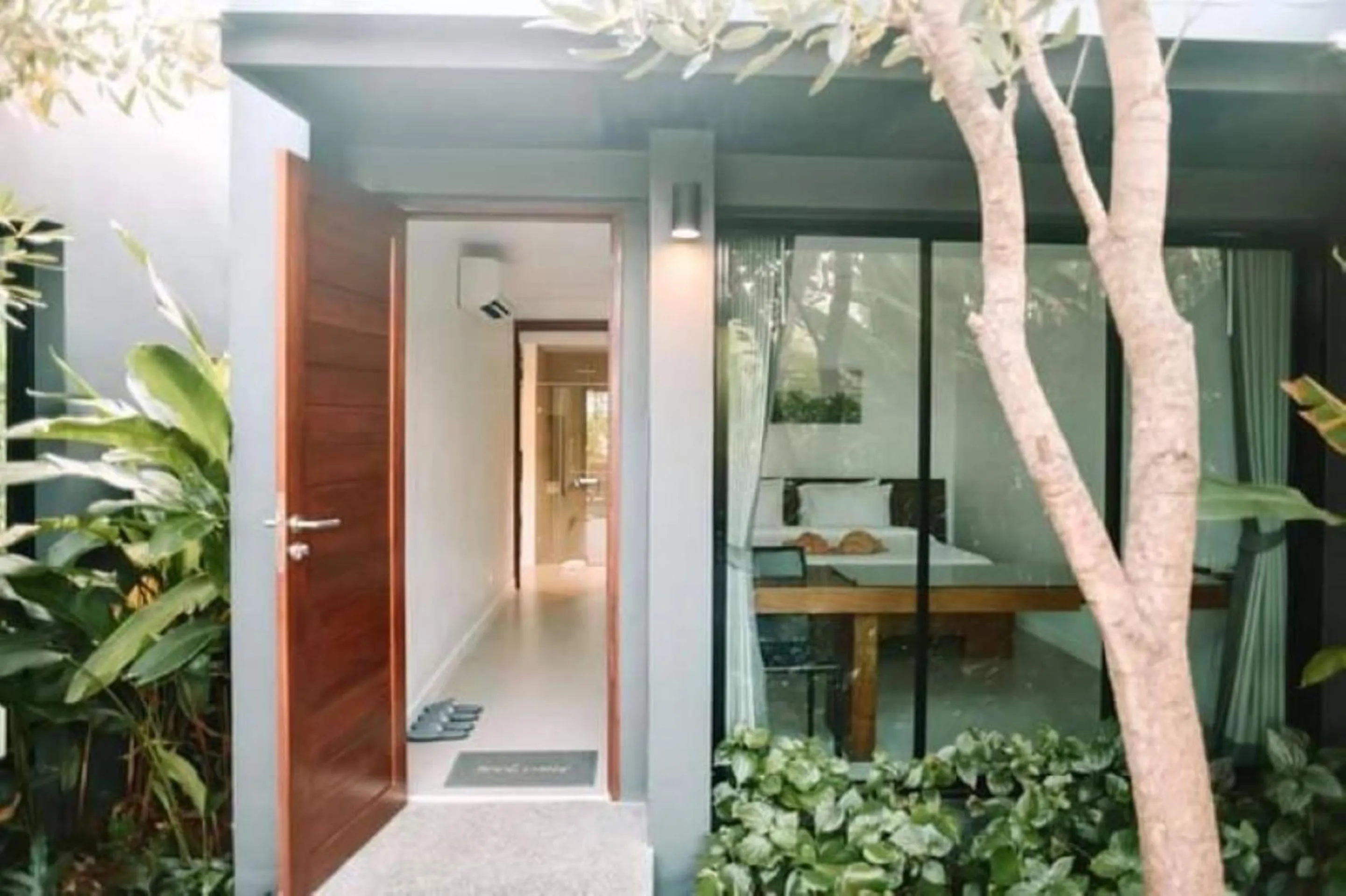 Bedroom in SEAnery Beach Resort