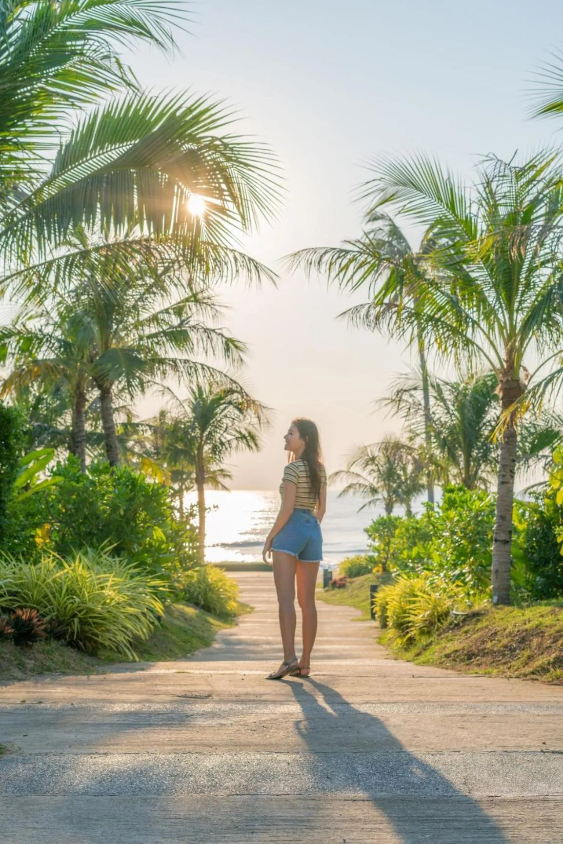 Garden in SEAnery Beach Resort