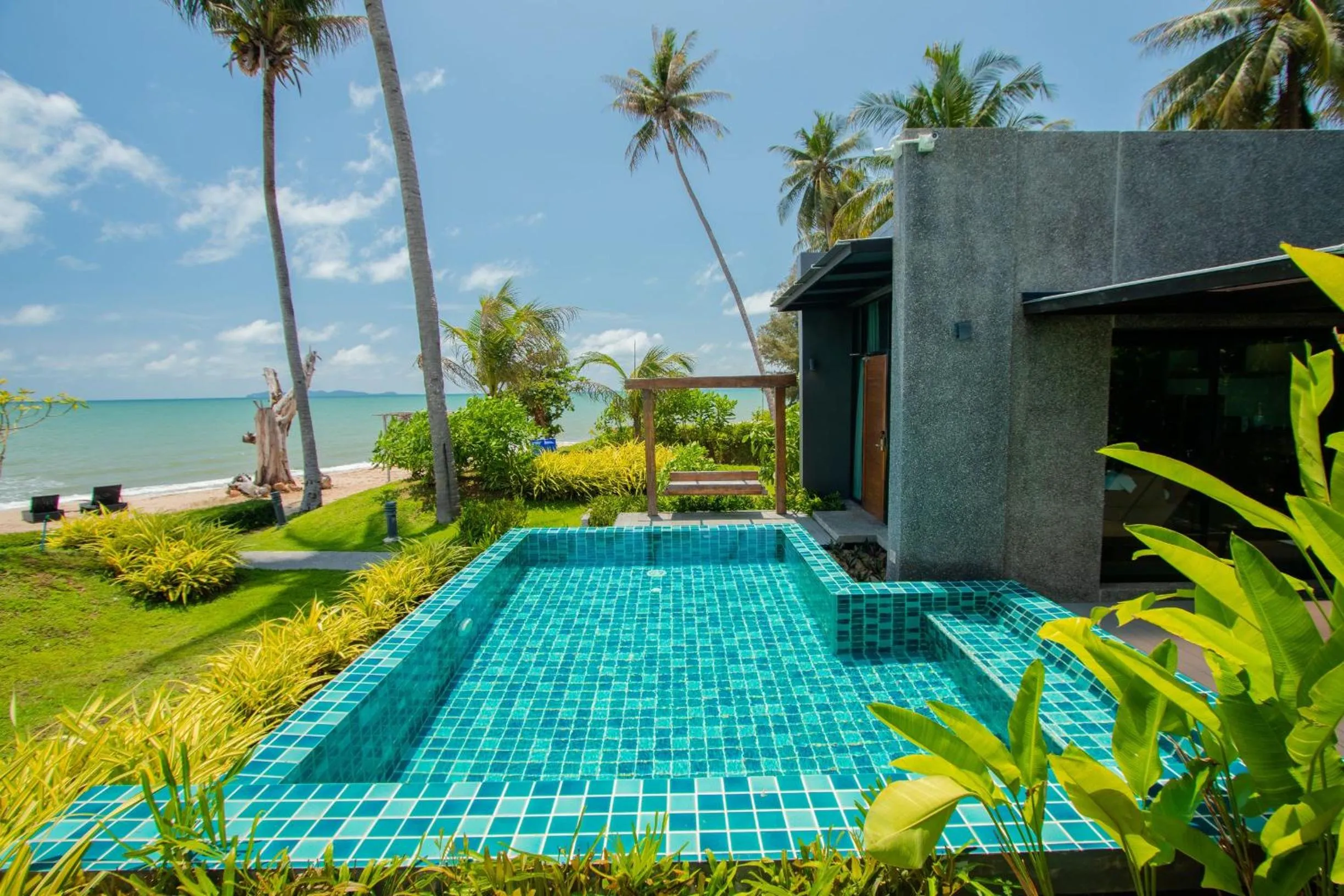 Pool view in SEAnery Beach Resort