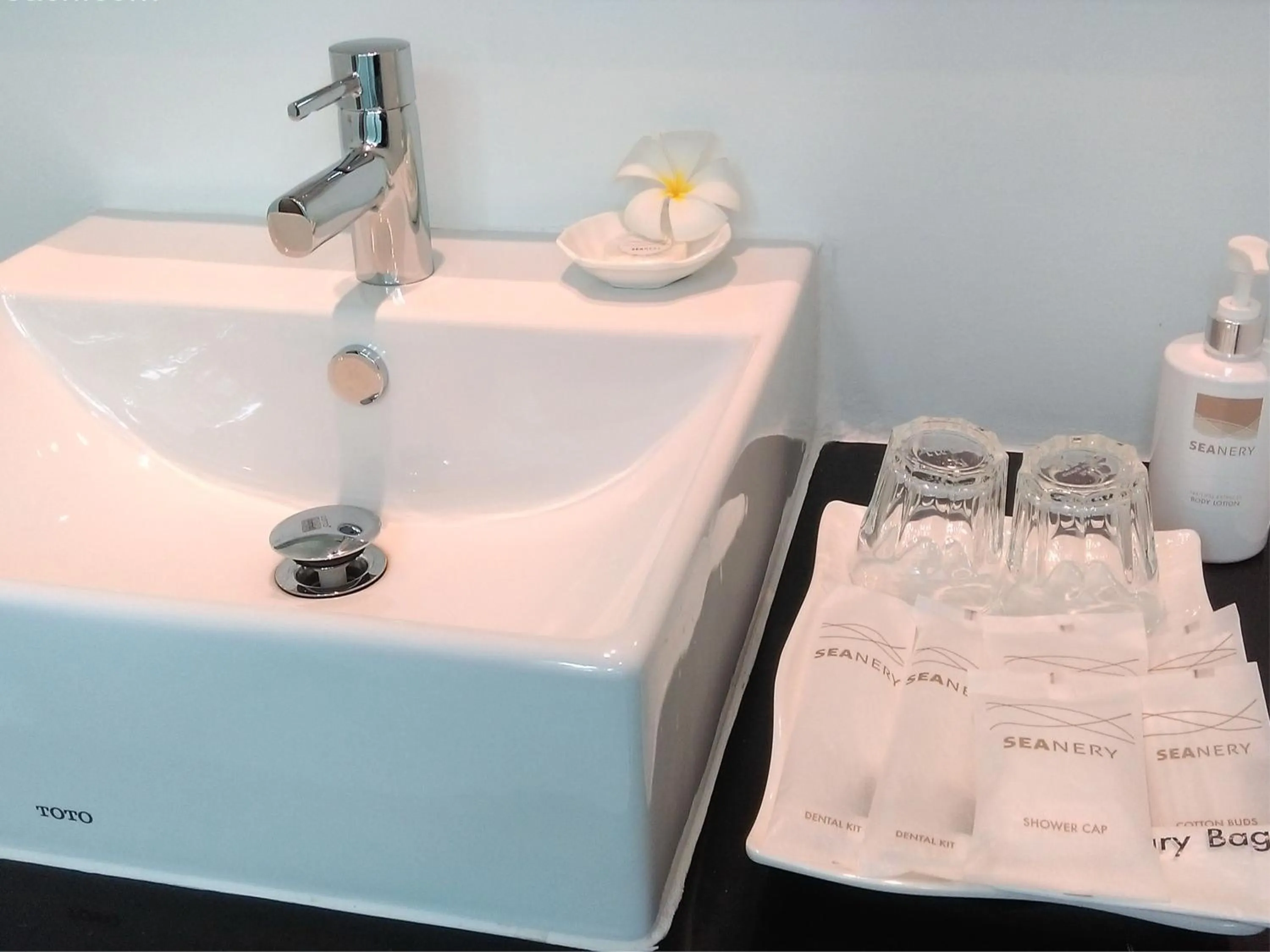 Bathroom in SEAnery Beach Resort