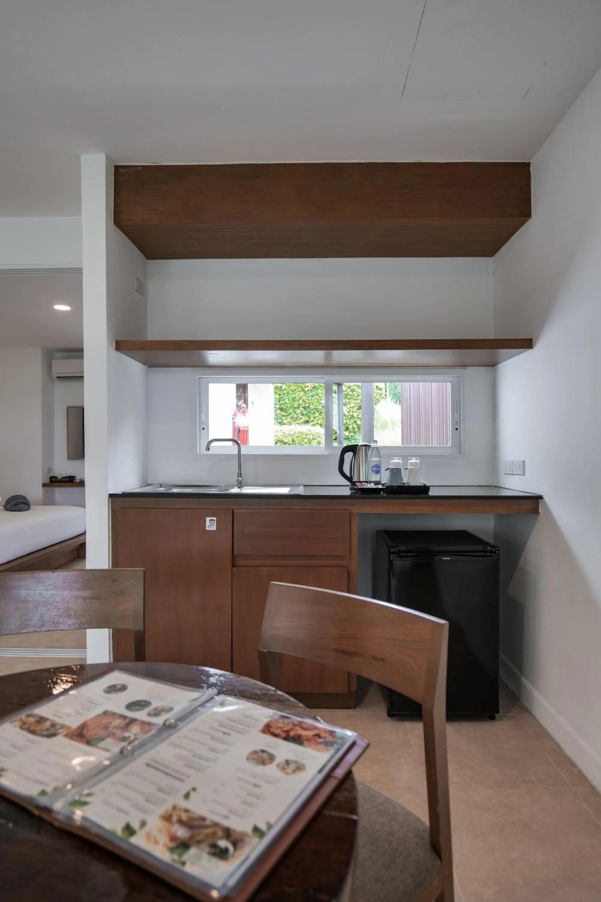 Seating area in SEAnery Beach Resort