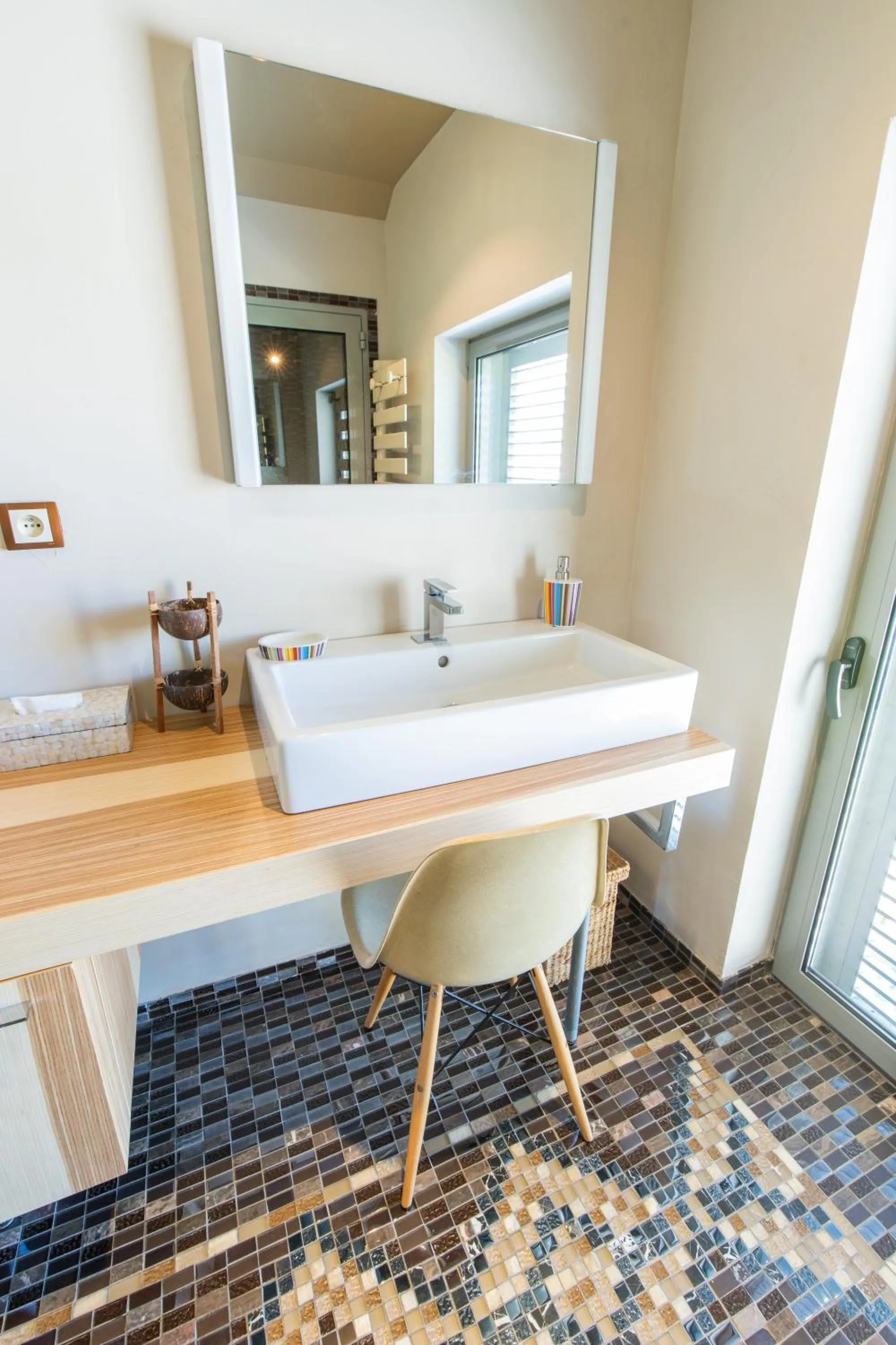 Bathroom in Presbytère de Pancé