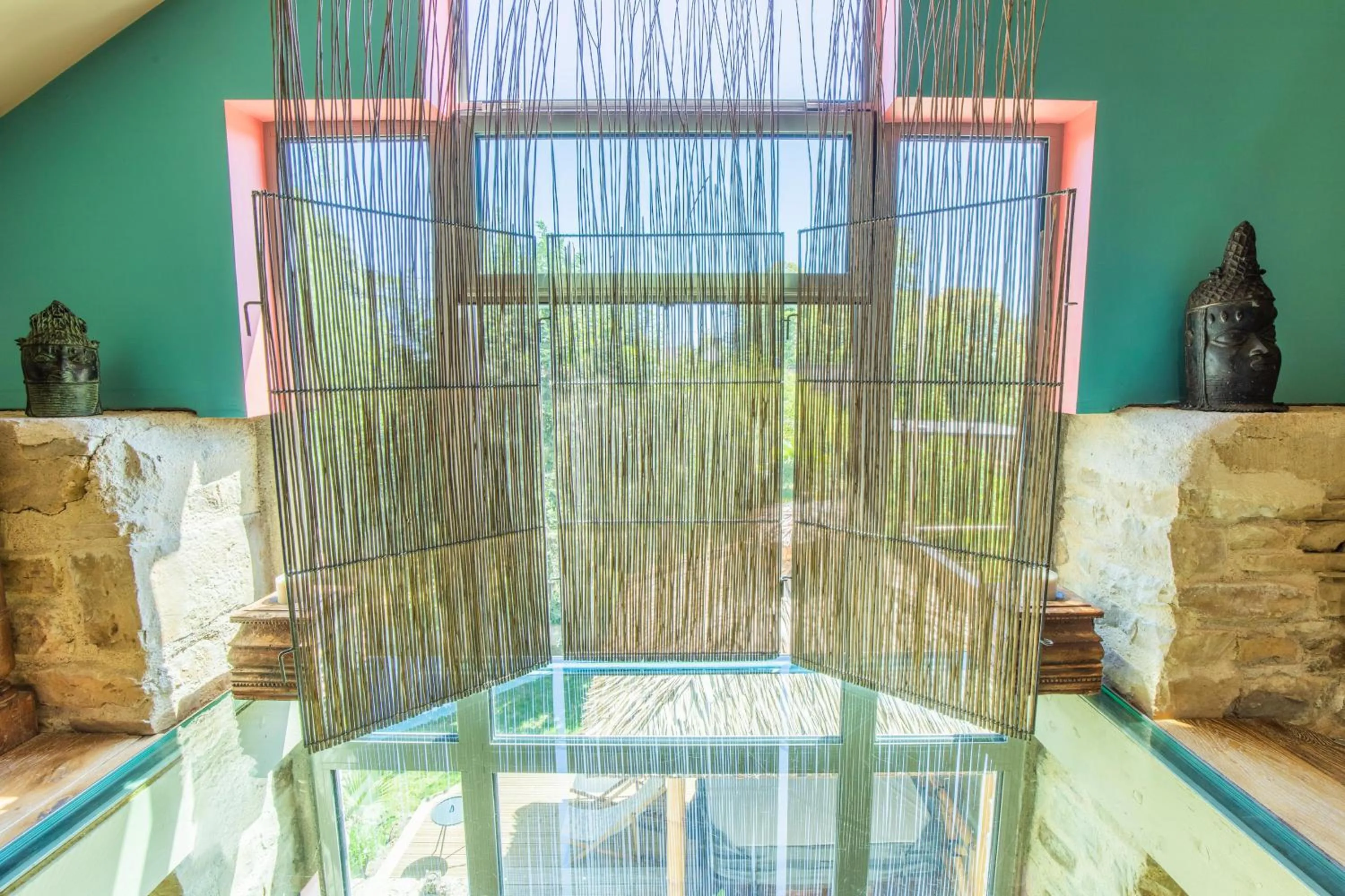 Decorative detail in Presbytère de Pancé