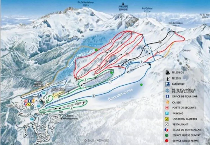 Skiing in Chalet Hotel Les Marmottes 2 étoiles NN