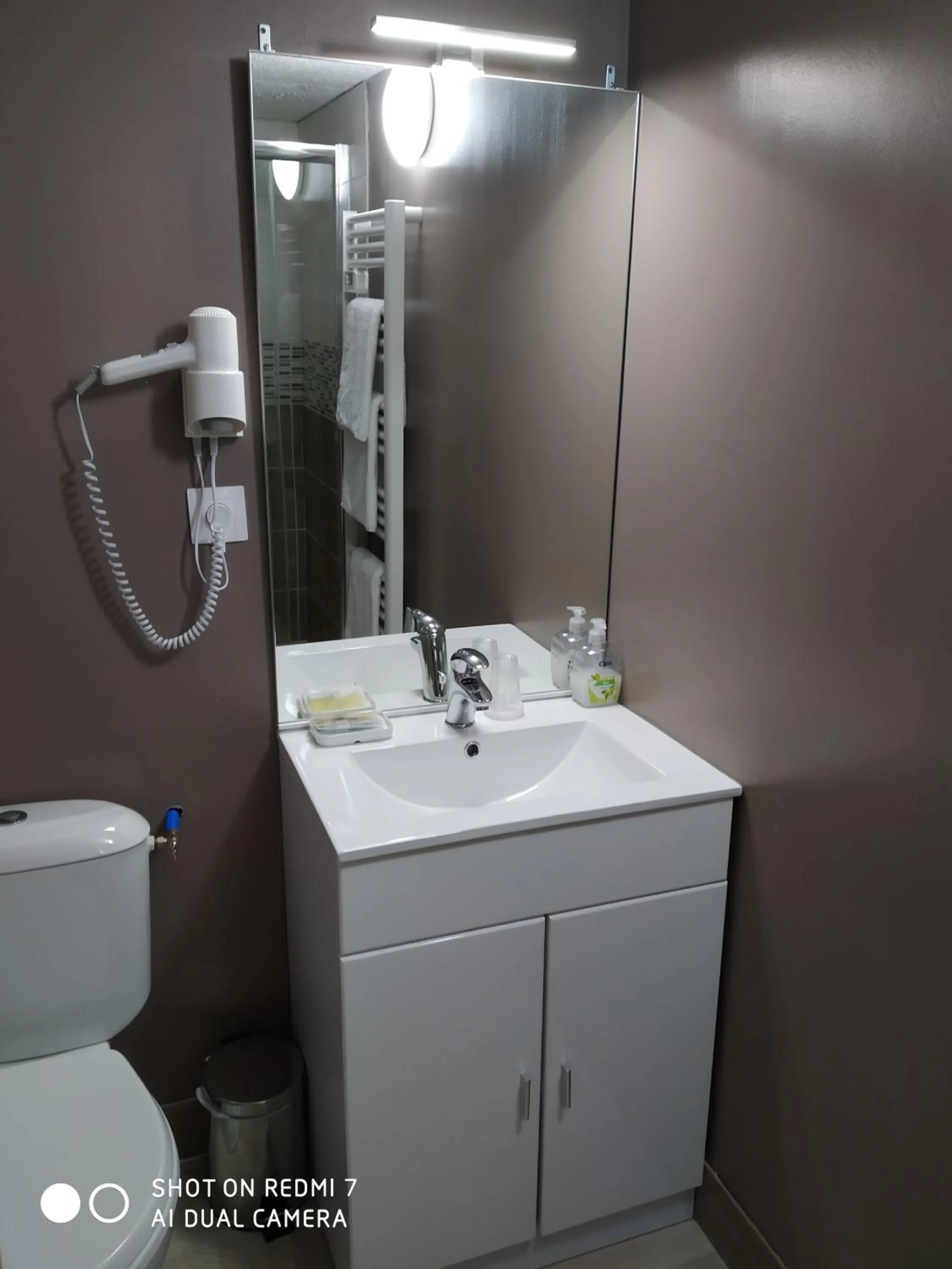 Bathroom in Chalet Hotel Les Marmottes 2 étoiles NN