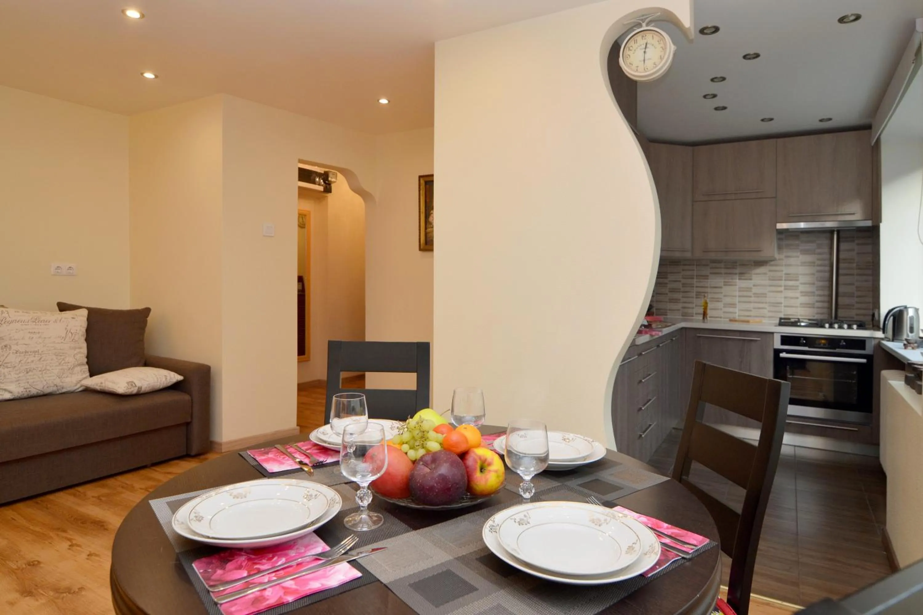 Coffee/tea facilities in Tomsona Apartment Riga Center