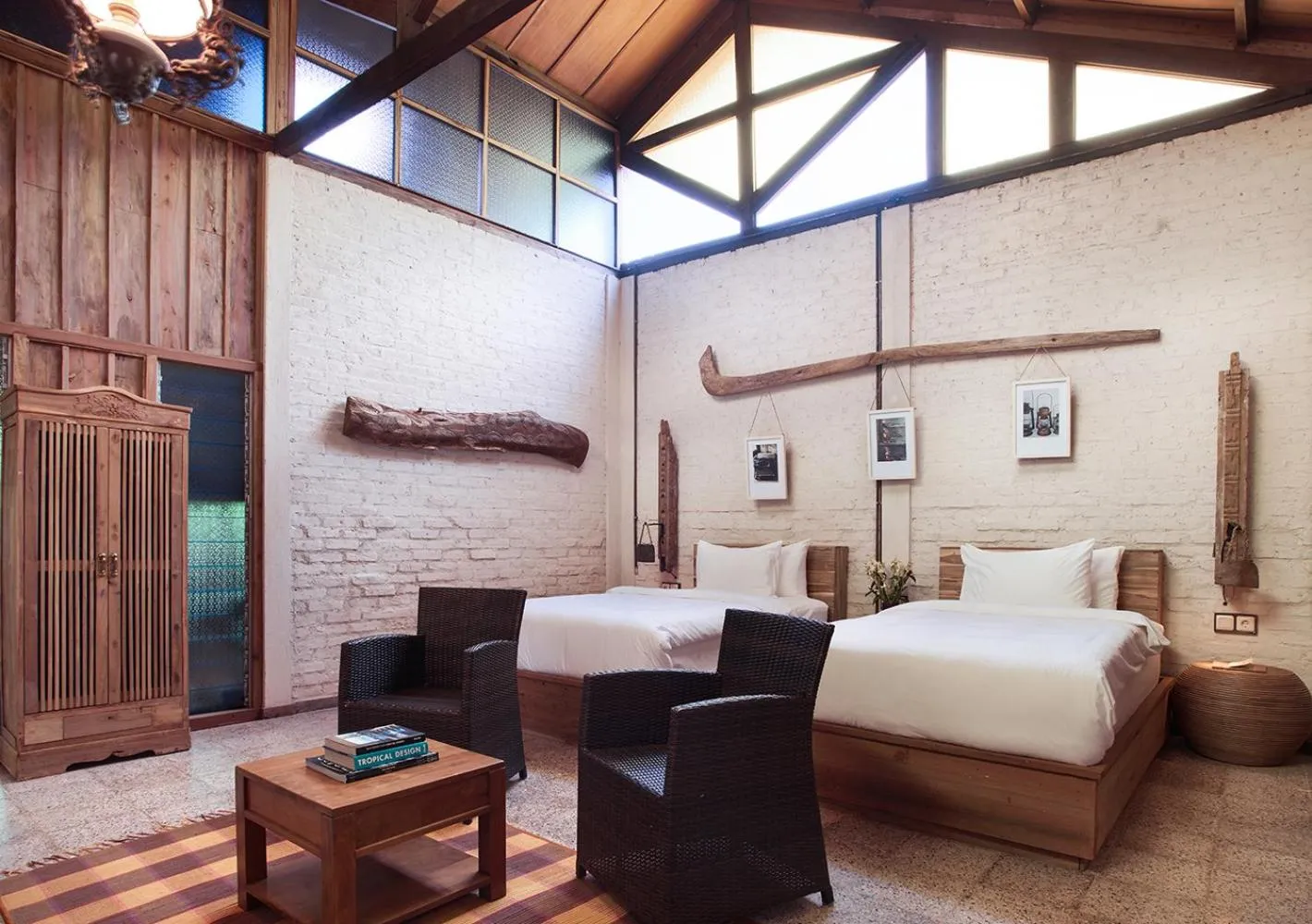 Living room, Bed in Desa Alamanis Resort Villa