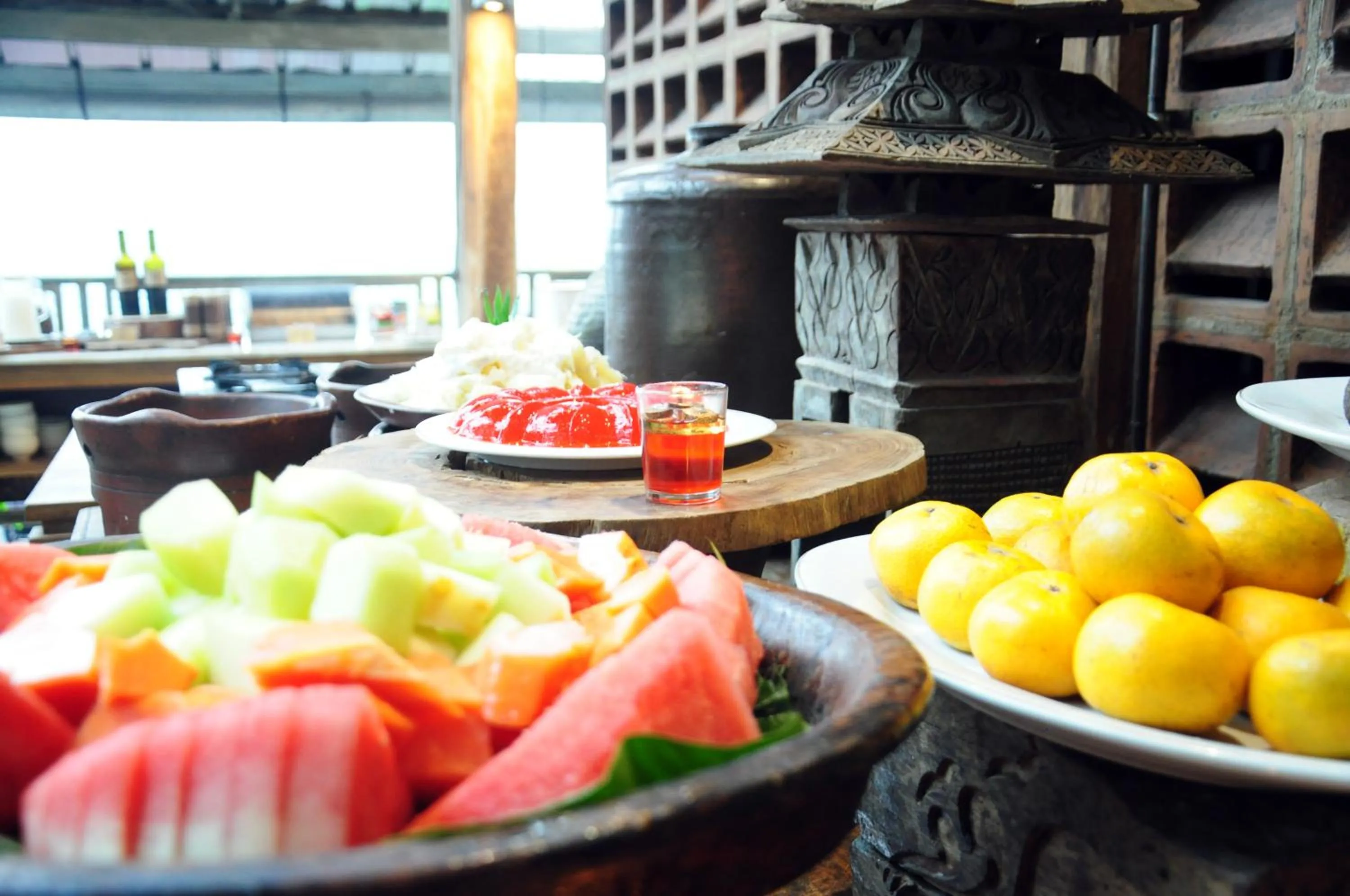 Breakfast in Desa Alamanis Resort Villa