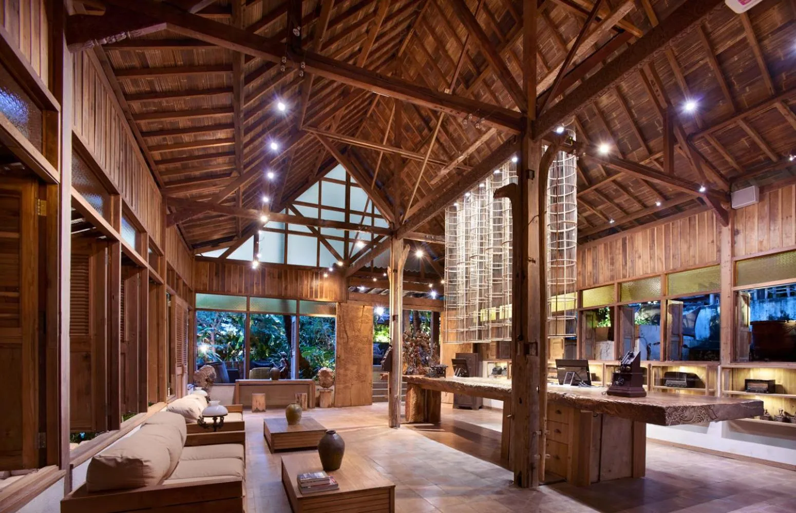 Lobby or reception in Desa Alamanis Resort Villa