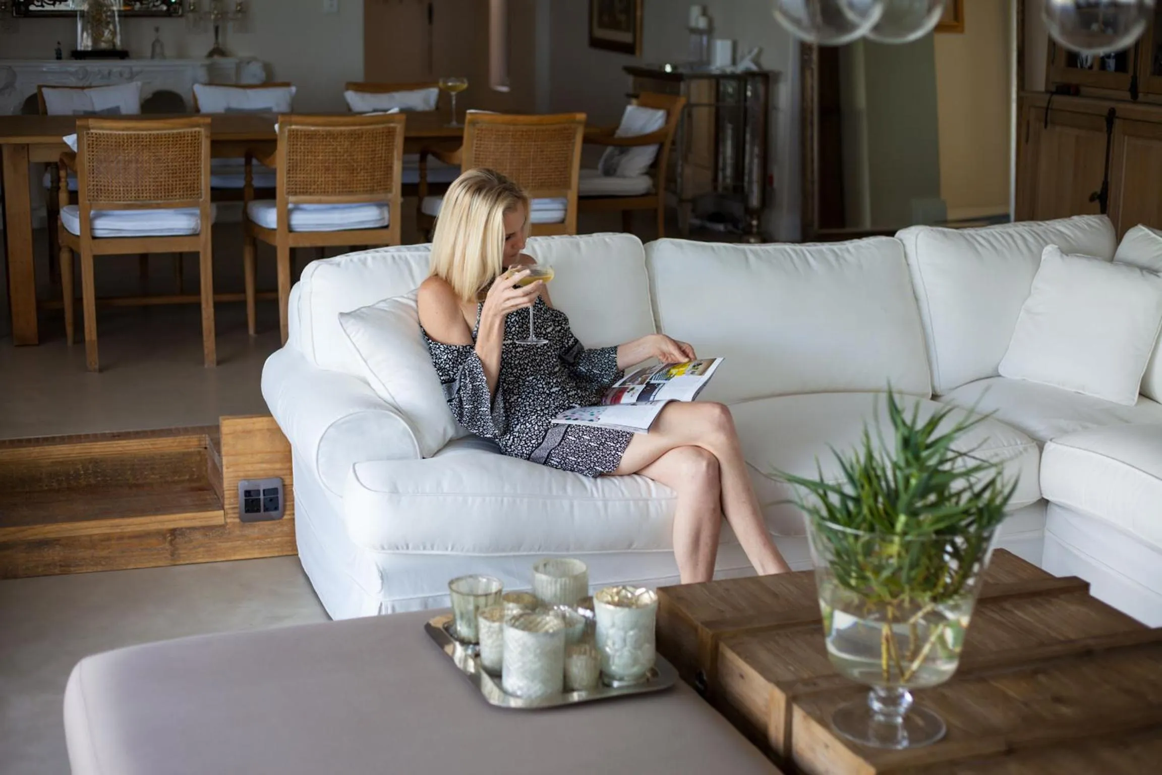 Seating area in Residence William French
