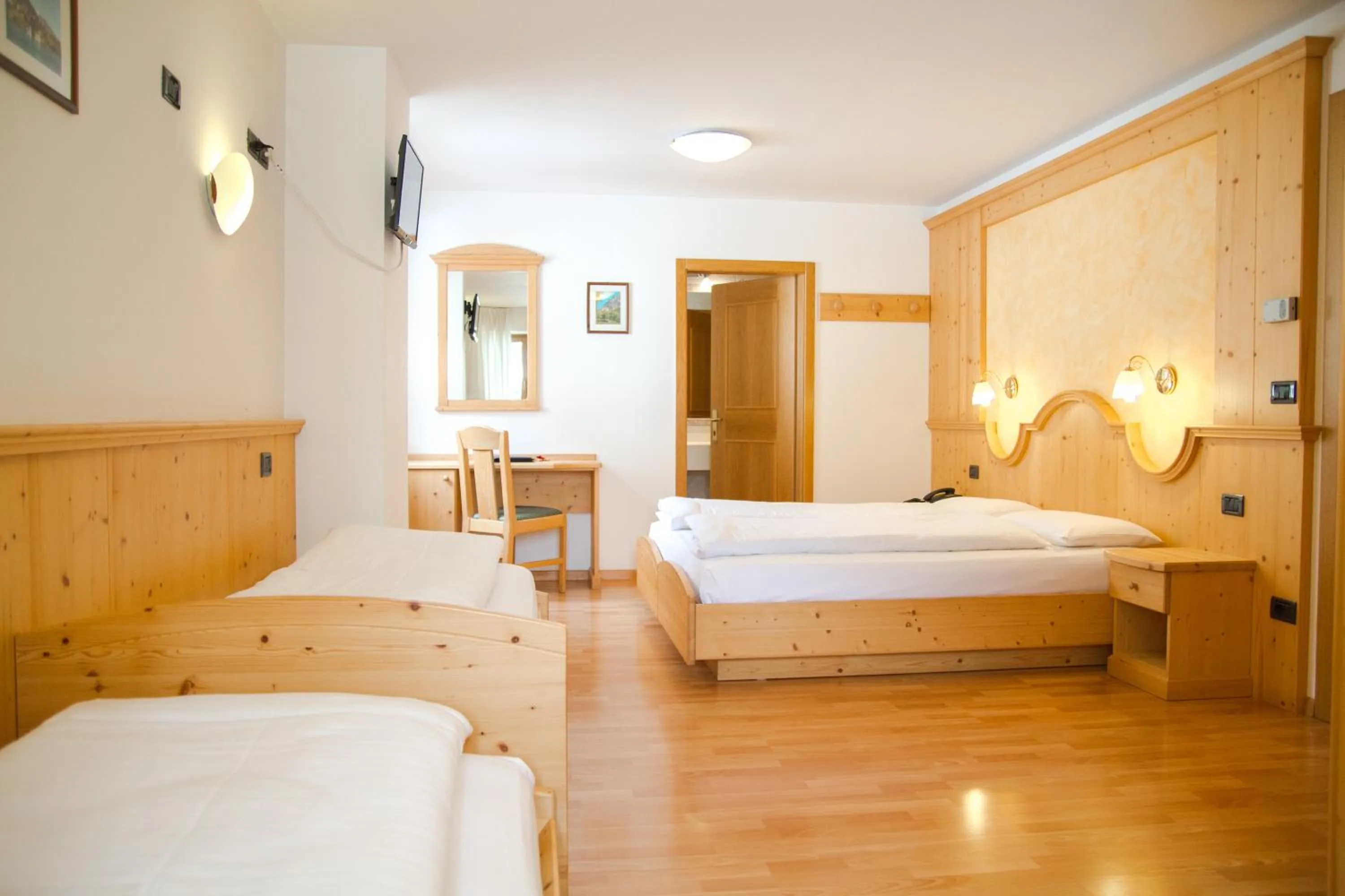 Photo of the whole room, Bed in Hotel Genzianella