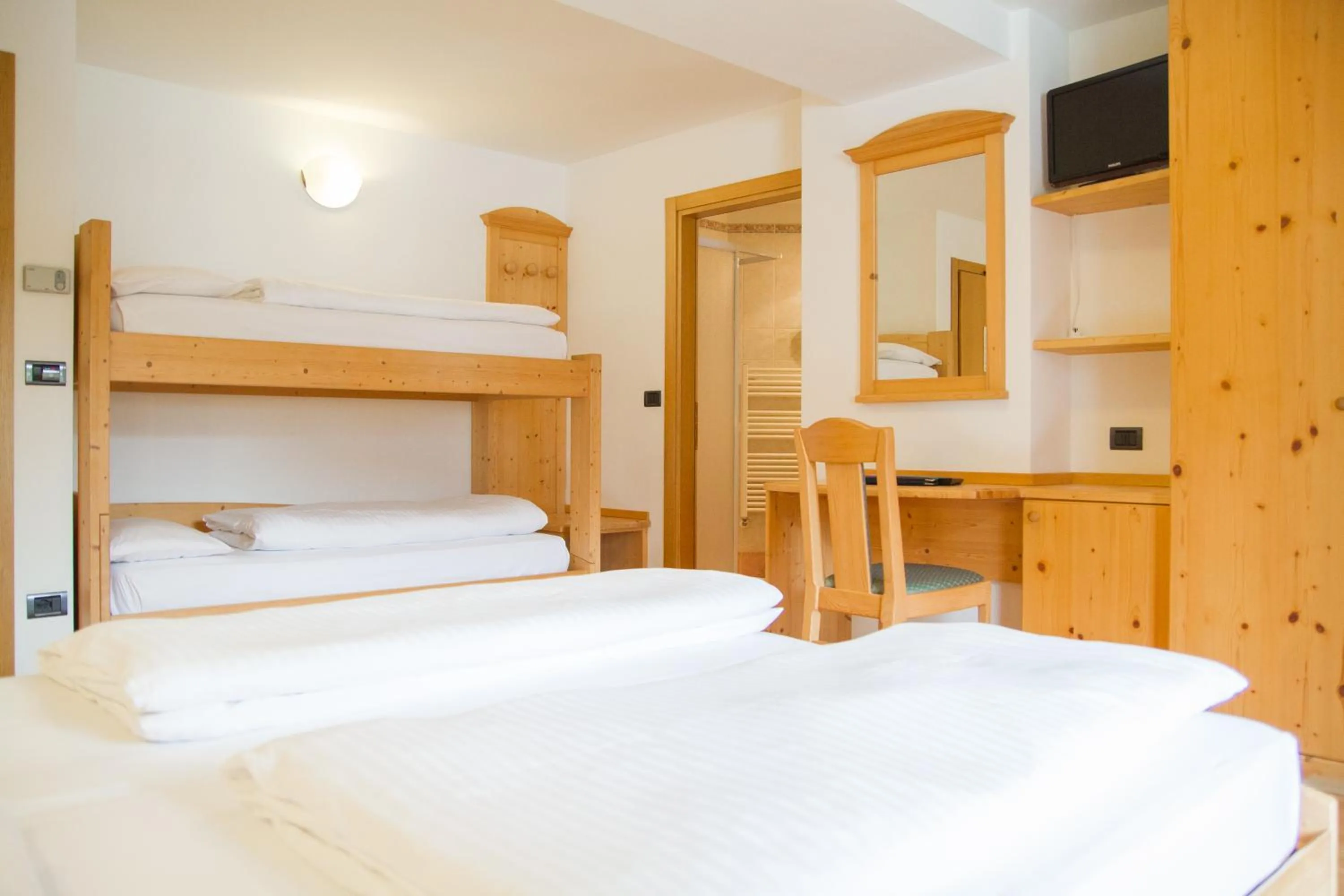 Photo of the whole room, Bed in Hotel Genzianella