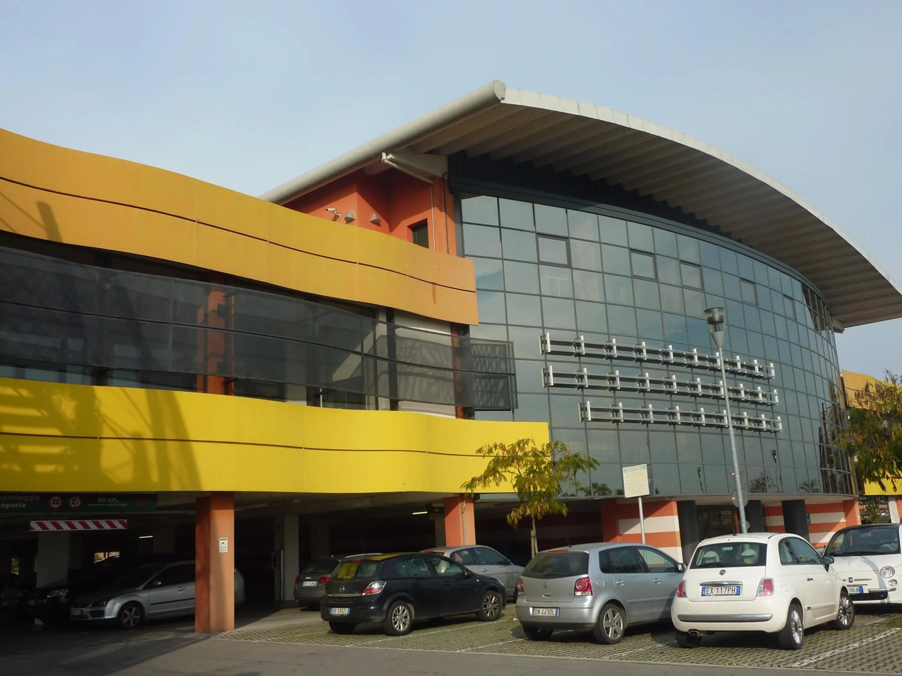 Property building in Hotel Padus Meublè Parma