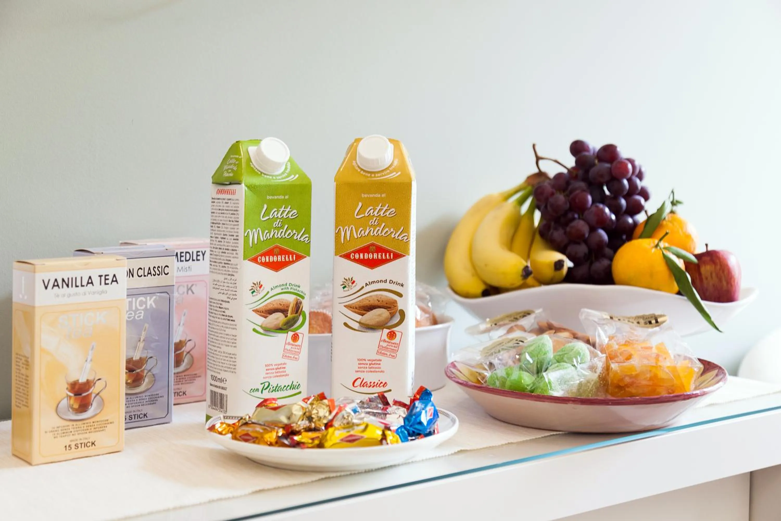 Food and drinks in Il Leone Blu