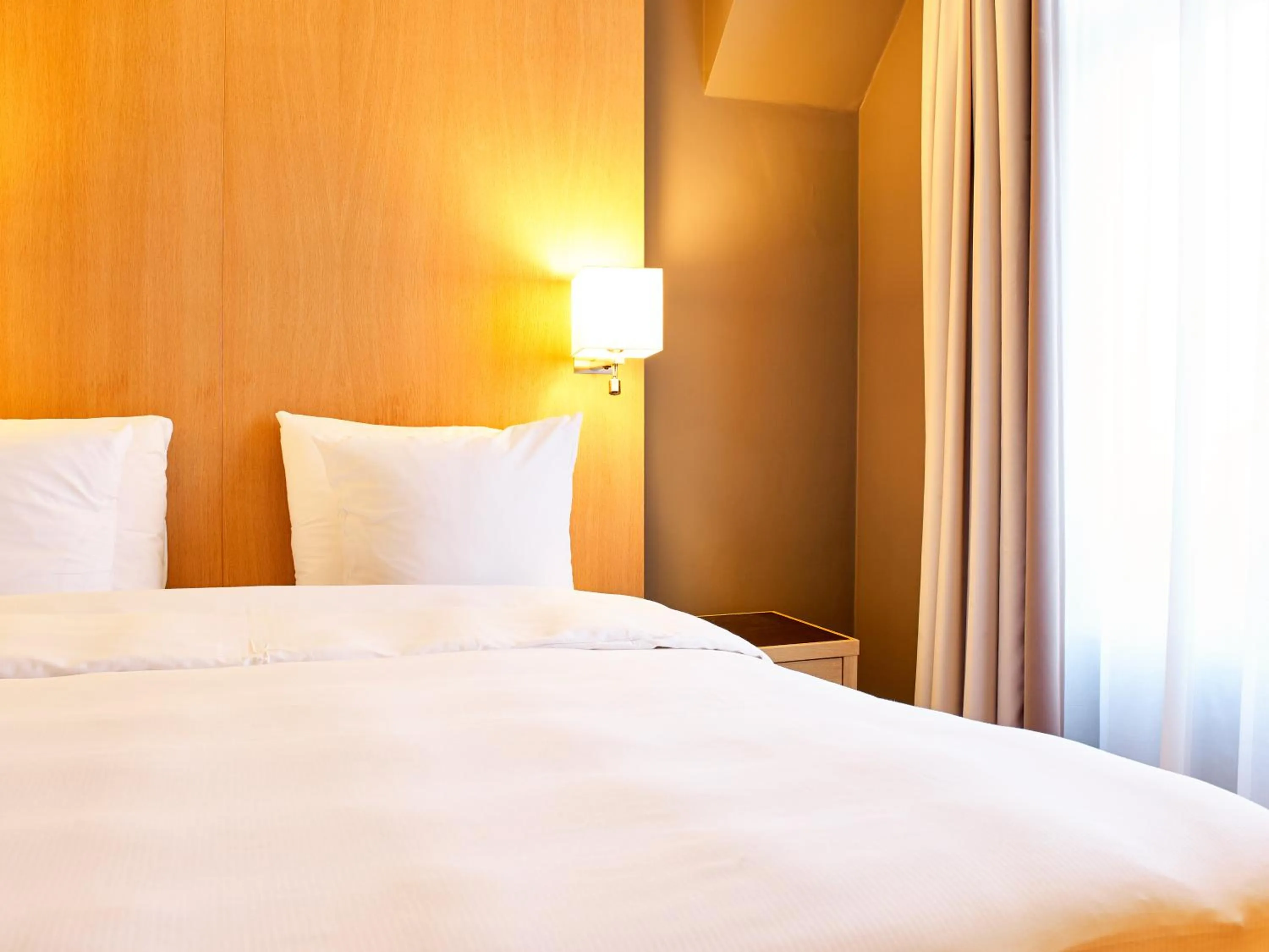 Bed in Radisson BLU Balmoral