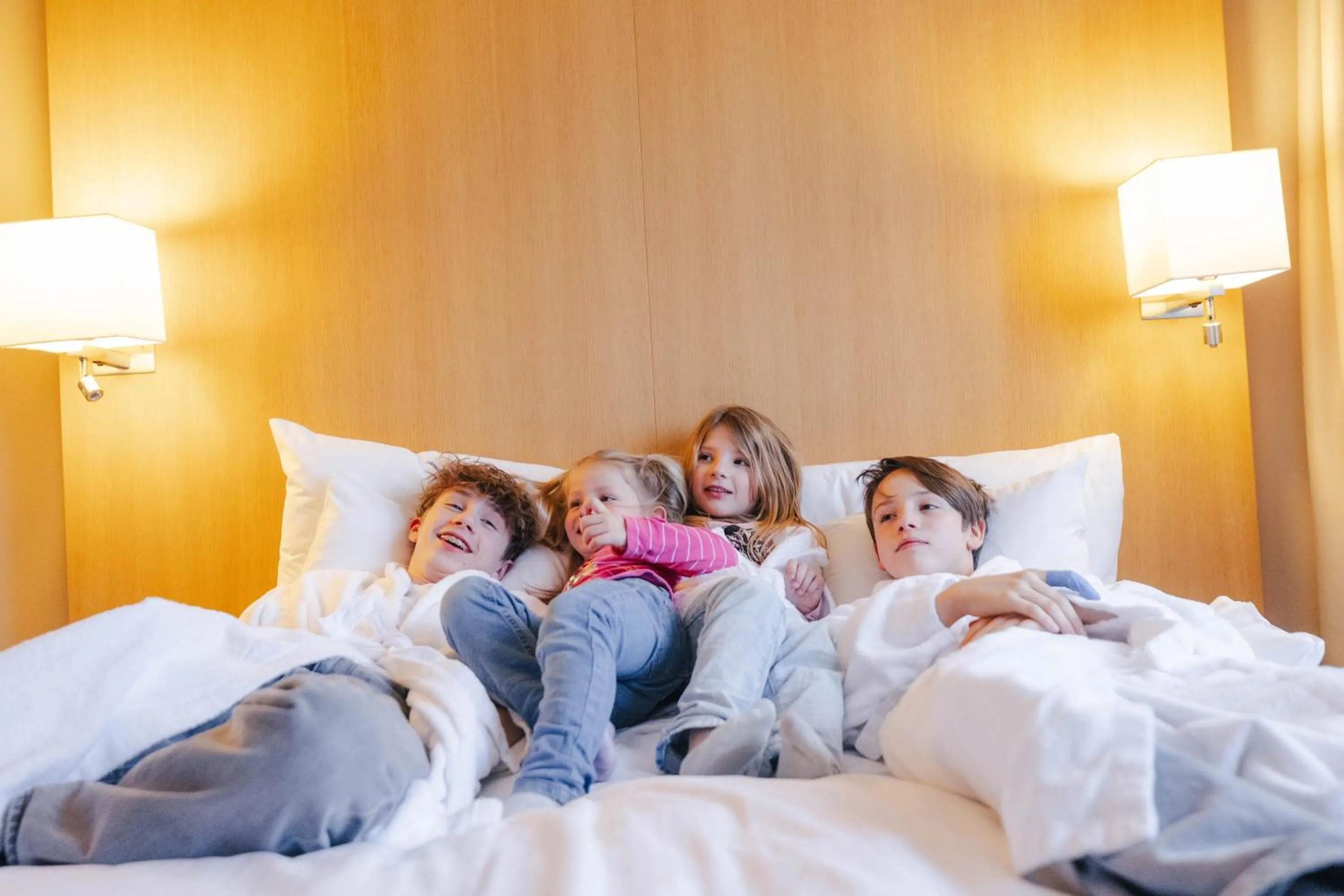 Bed in Radisson BLU Balmoral