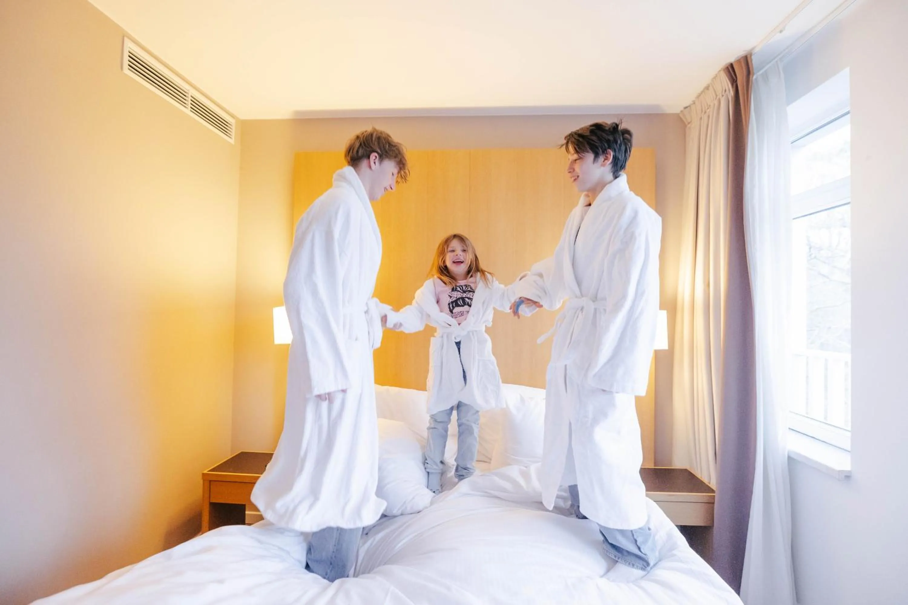 Bed in Radisson BLU Balmoral