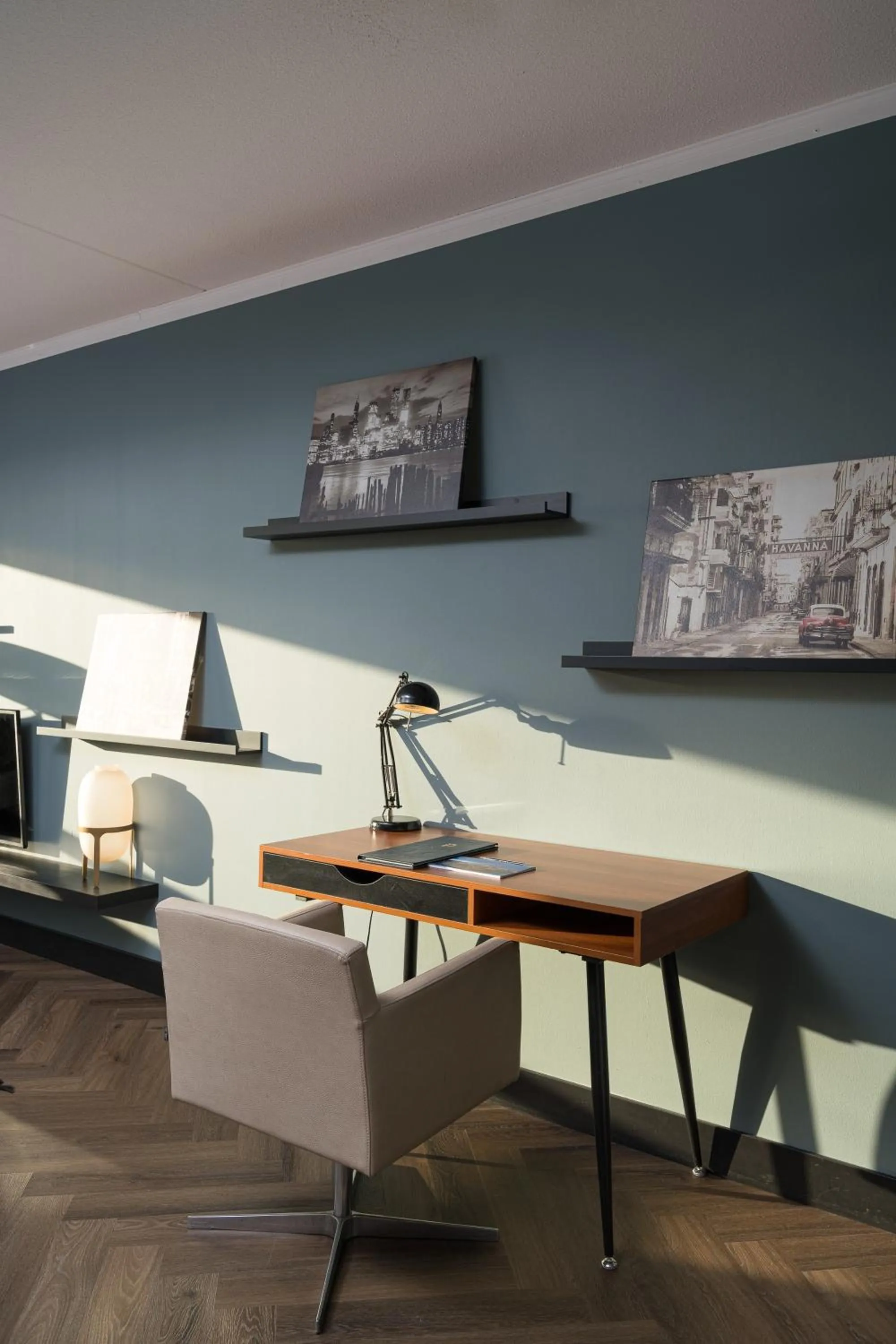 Living room in The Penthouse At The Hague Tower