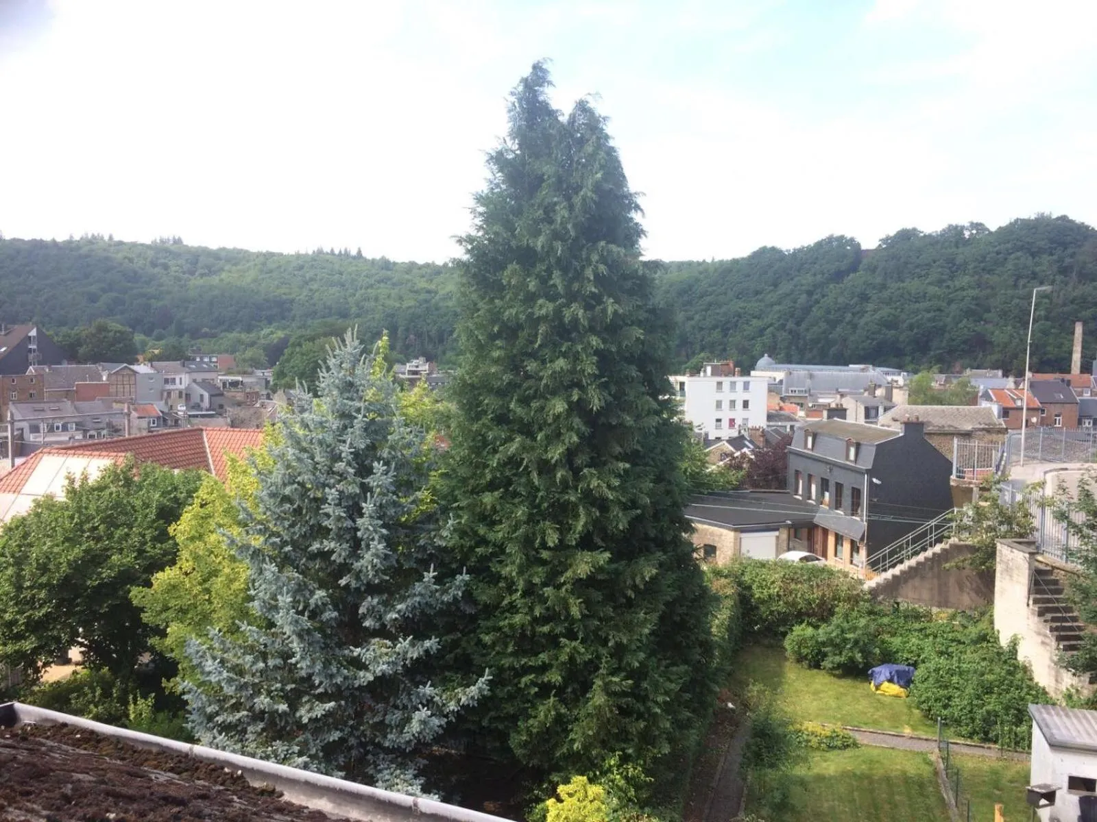 City view in La Petite Villa