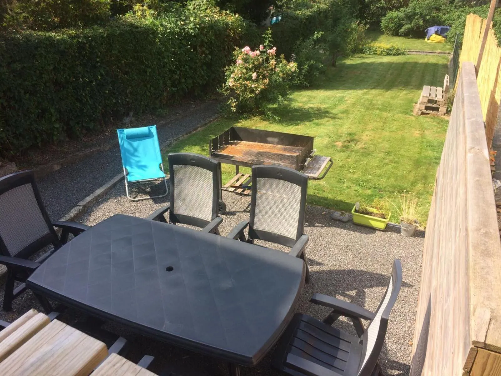 BBQ facilities in La Petite Villa