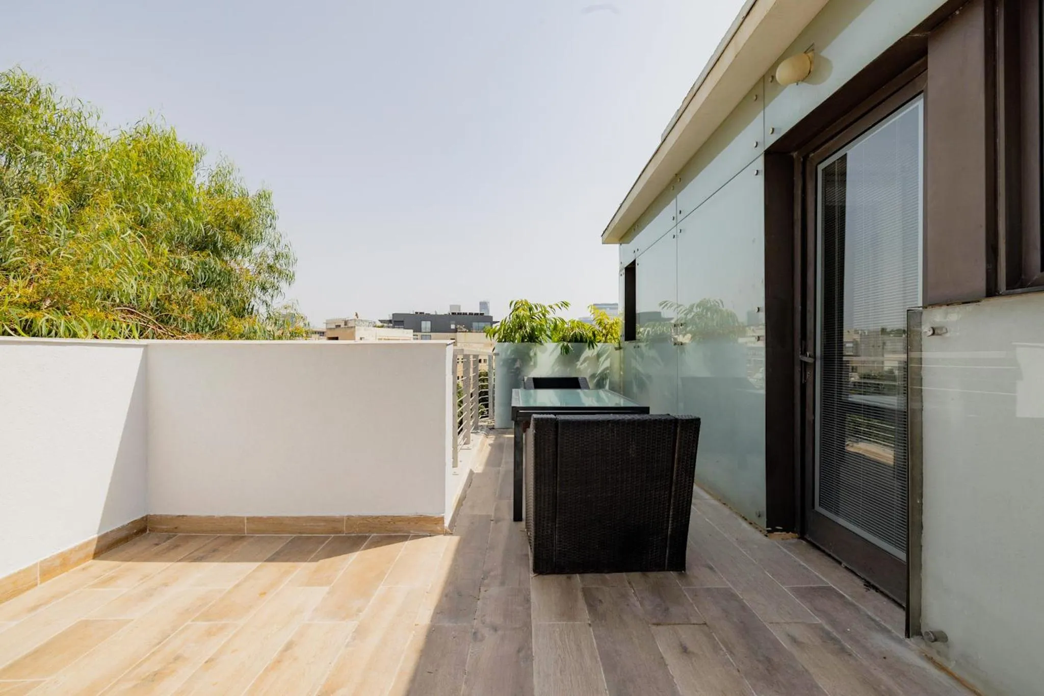 Balcony/Terrace in Ben Yehuda Duplex