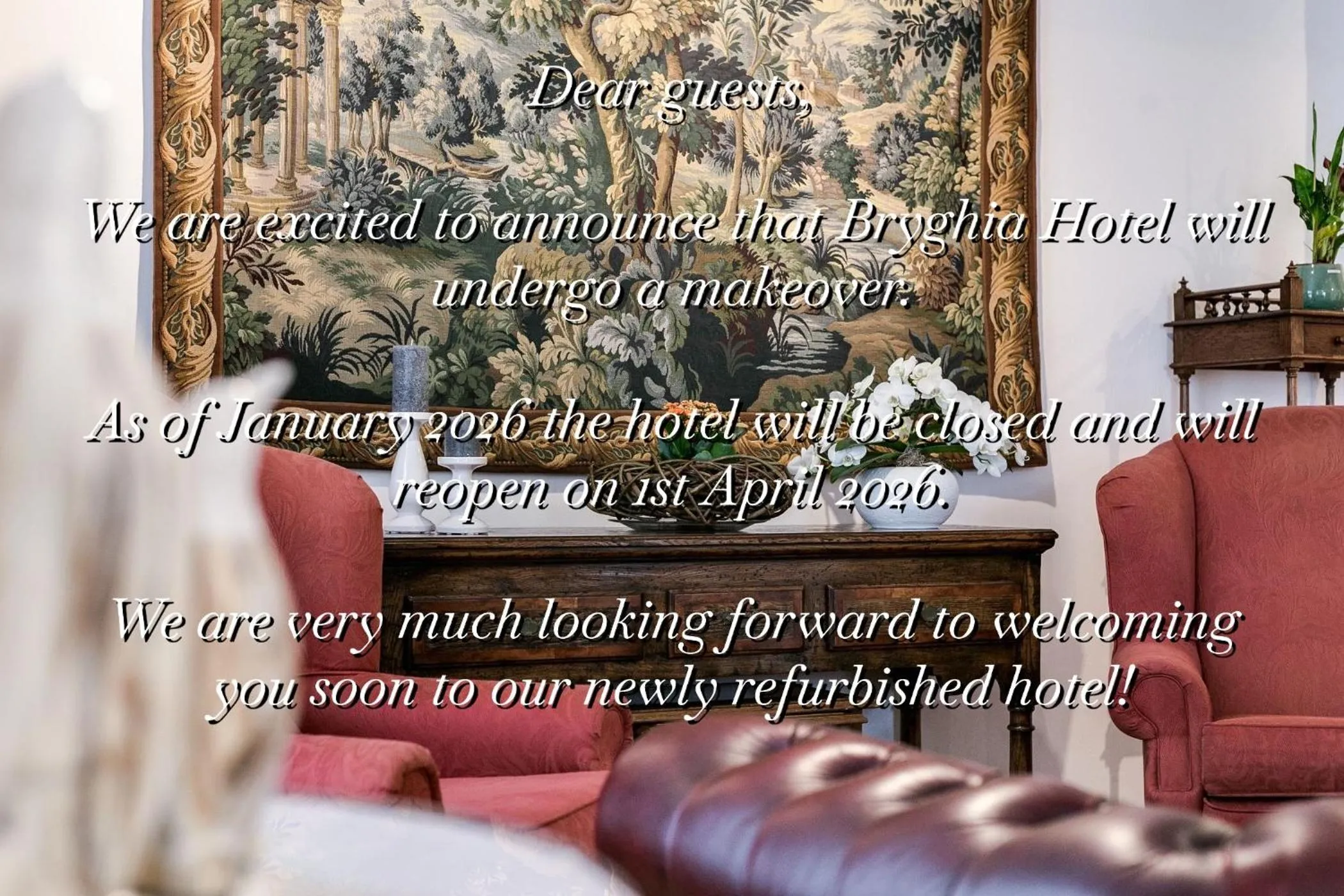 Lobby or reception in Hotel Bryghia