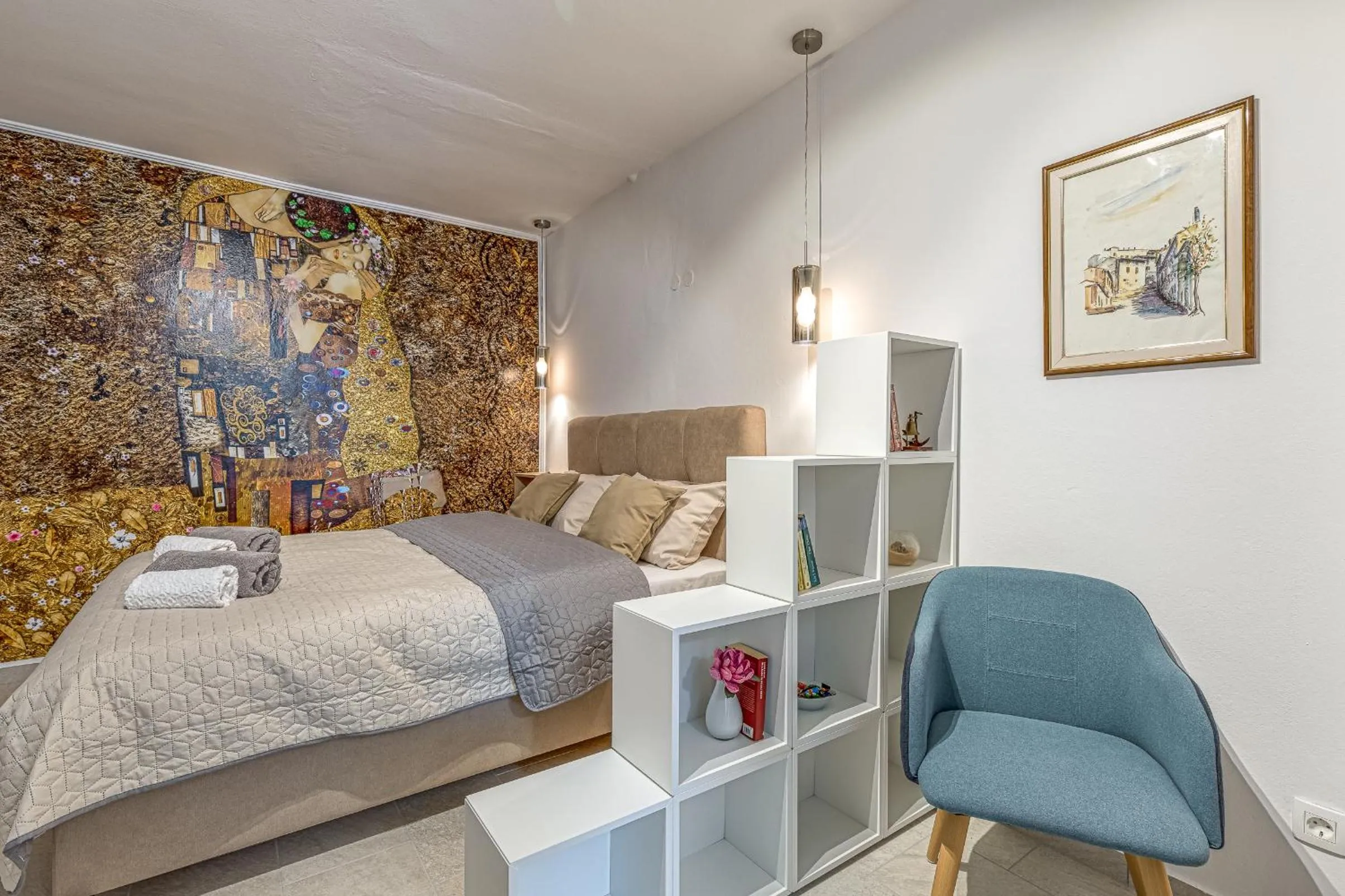 Bed in Apartments Hrestak
