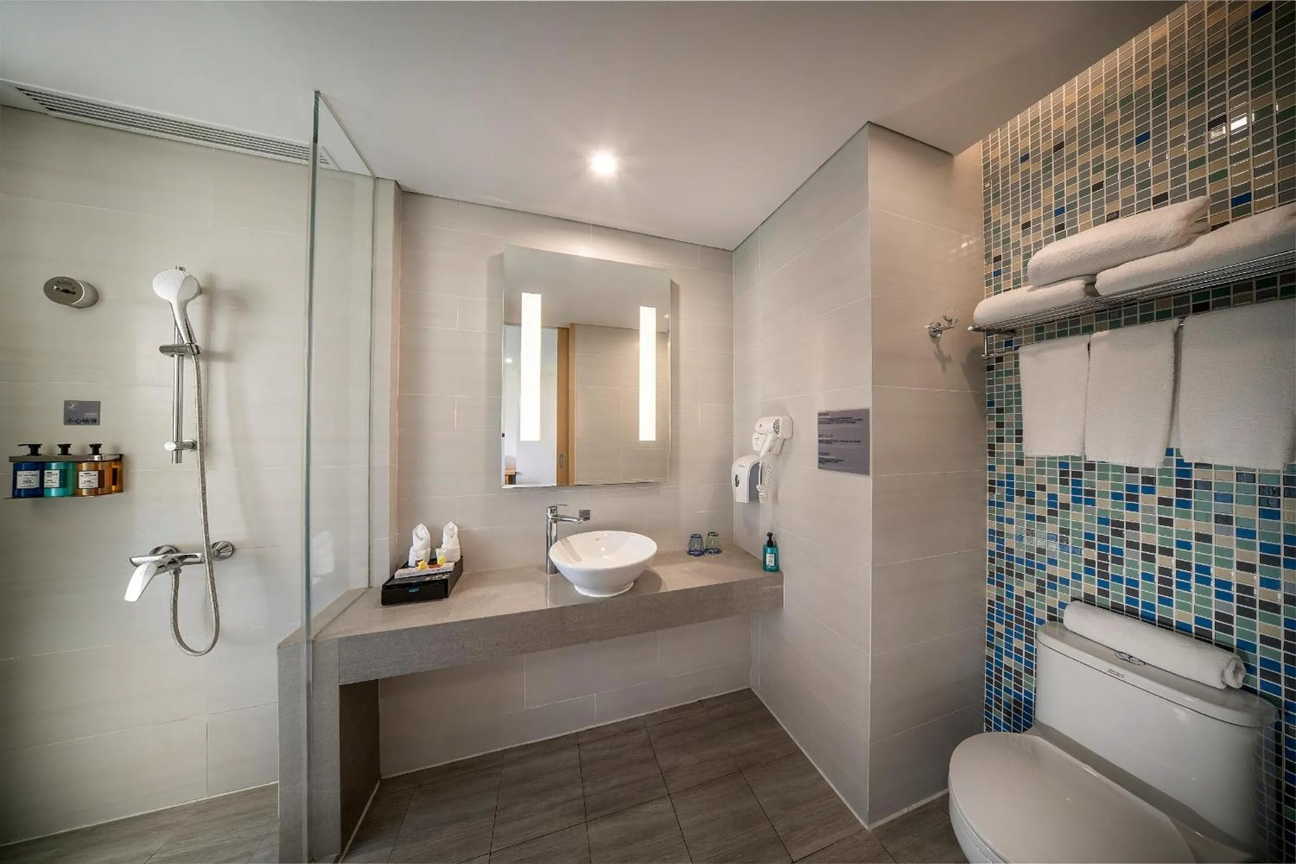 Toilet in Holiday Inn Express Emei Mountain, an IHG Hotel