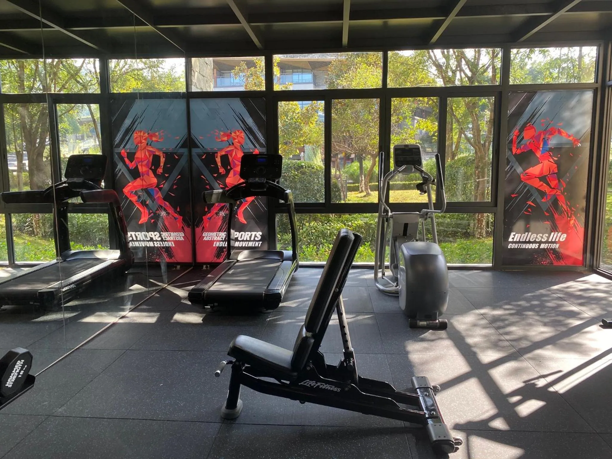 Fitness centre/facilities in Holiday Inn Express Emei Mountain, an IHG Hotel