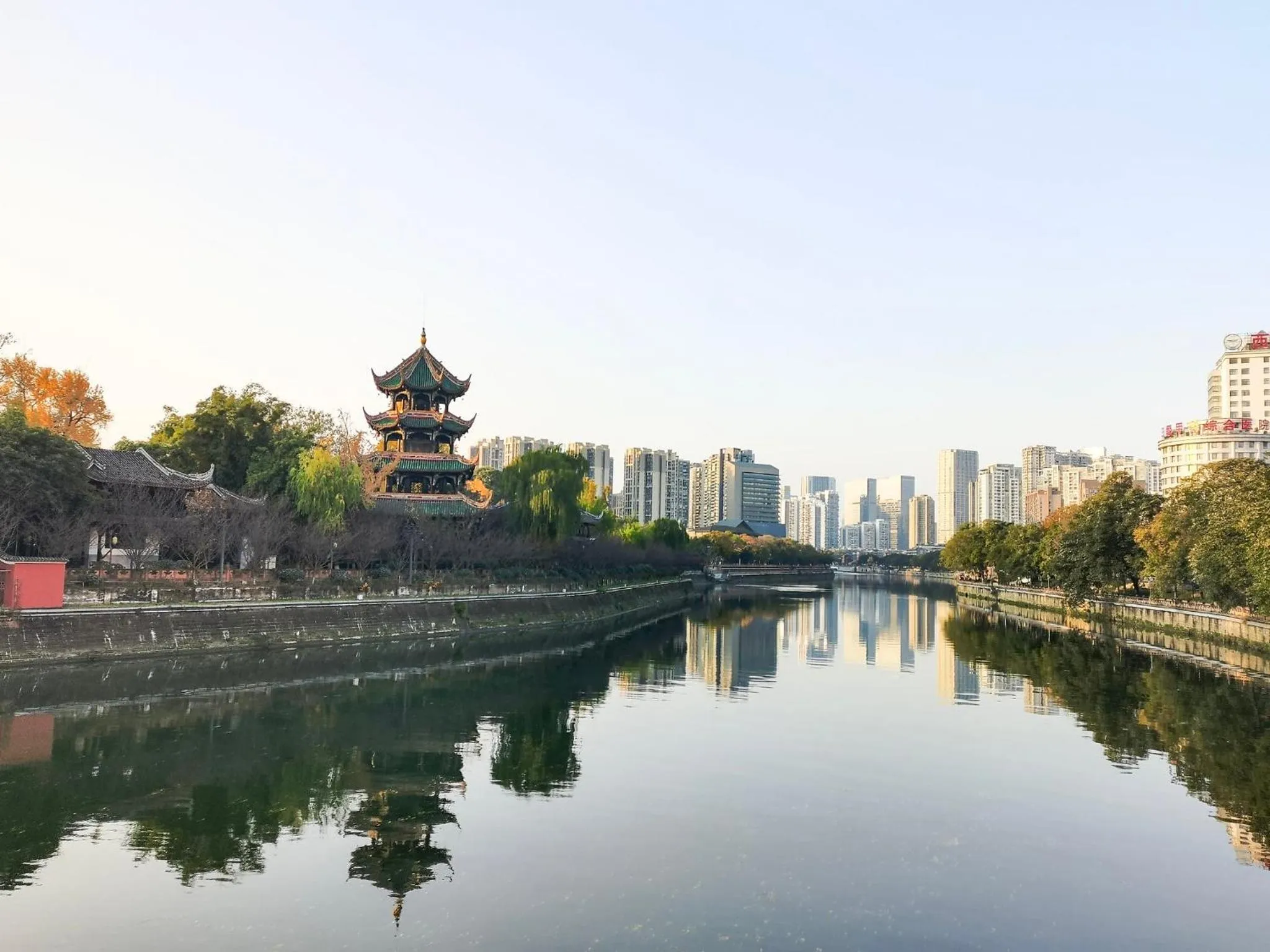 Nearby landmark in Holiday Inn Chengdu Qinhuang by IHG