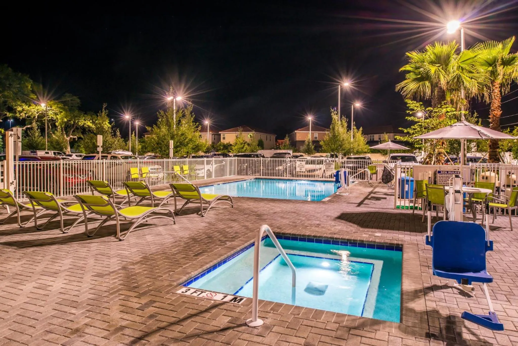 Pool view in Holiday Inn Express & Suites - St. Petersburg - Madeira Beach by IHG