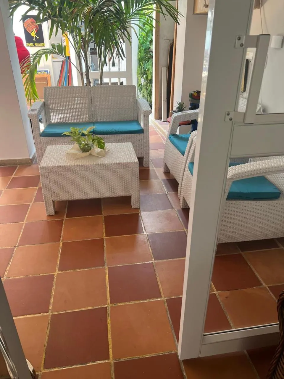 Living room, Bed in Casa Crespo