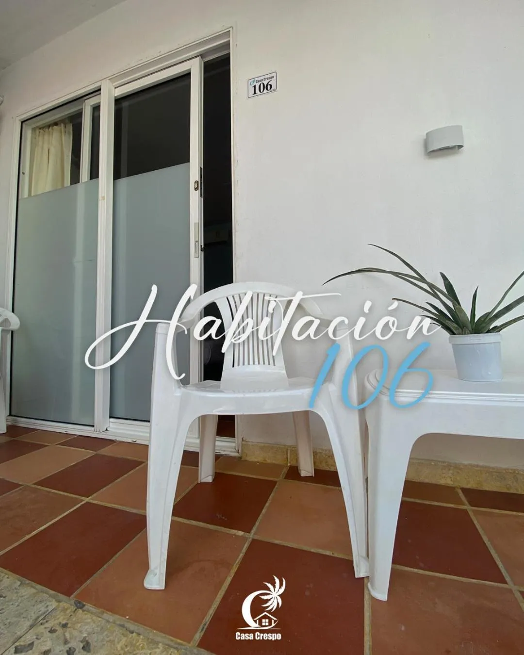 Living room in Casa Crespo