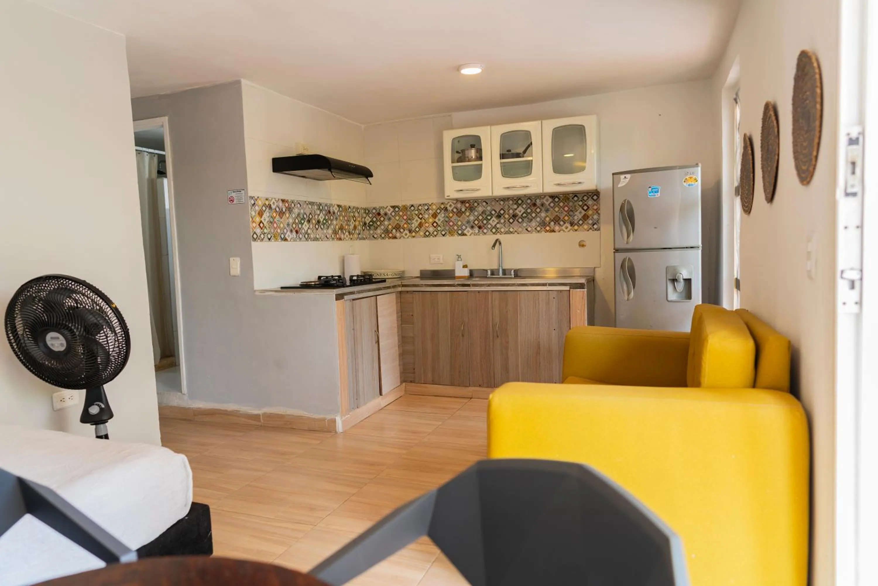 Kitchen or kitchenette in Casa Crespo