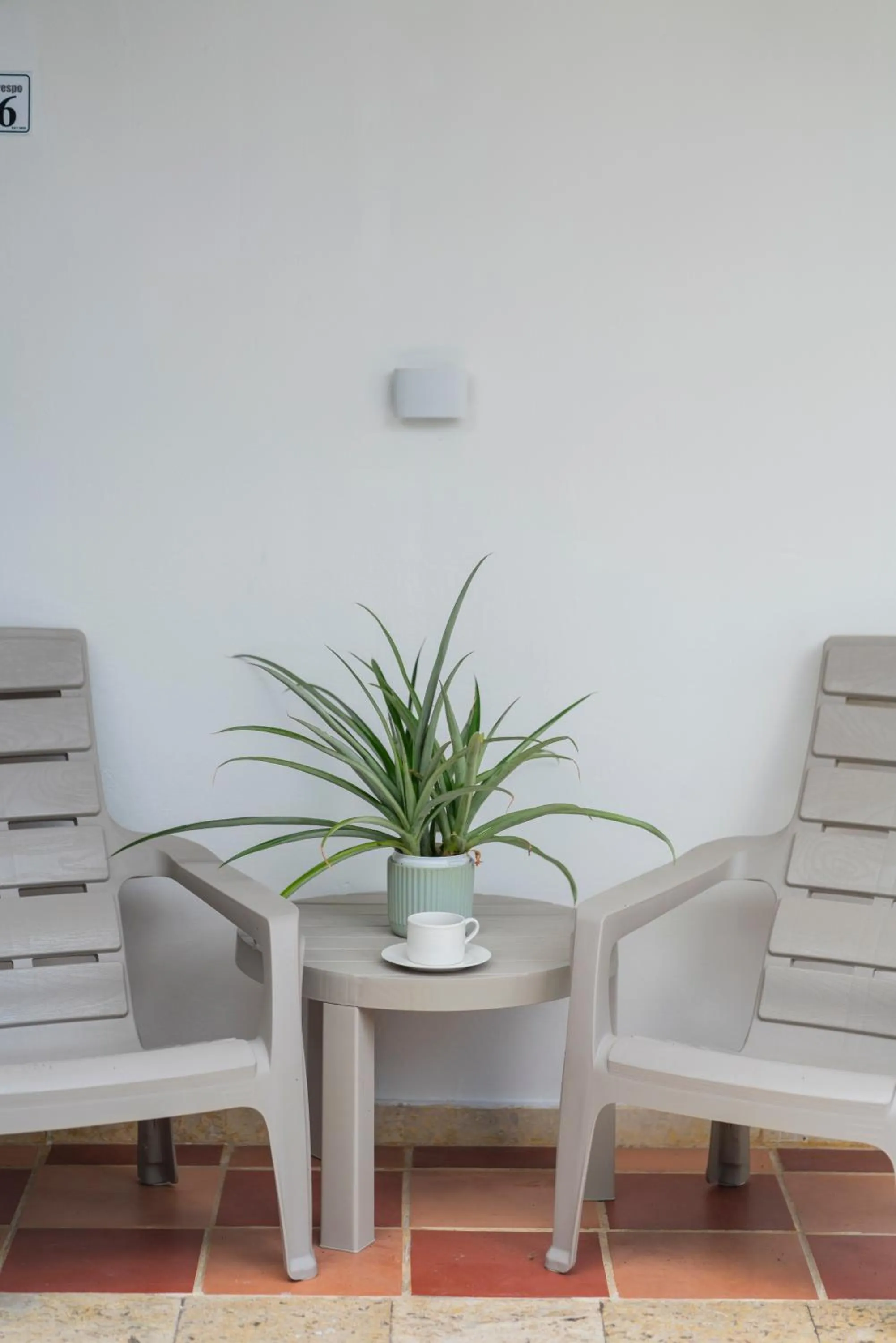 Seating area in Casa Crespo