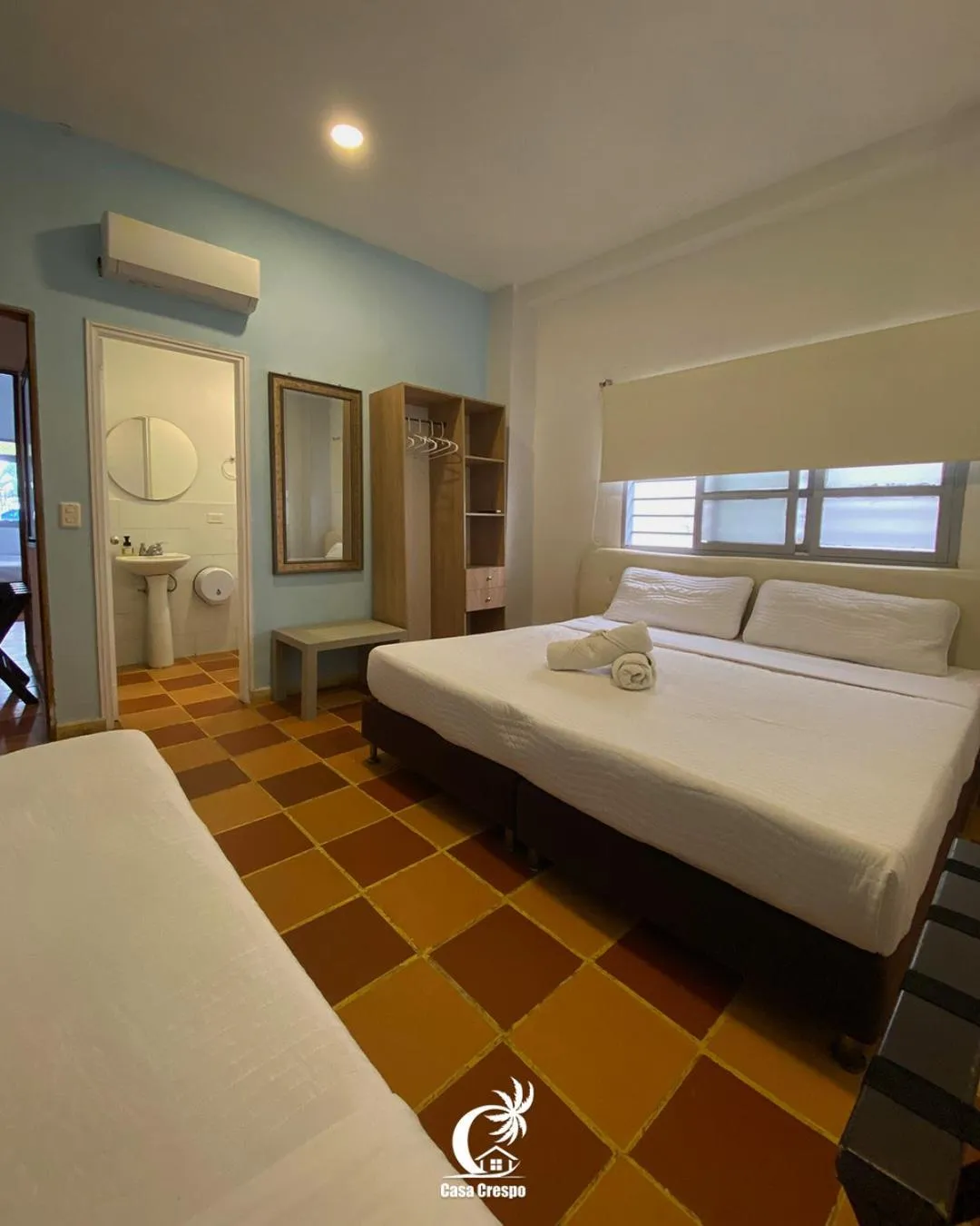 Bedroom, Bed in Casa Crespo