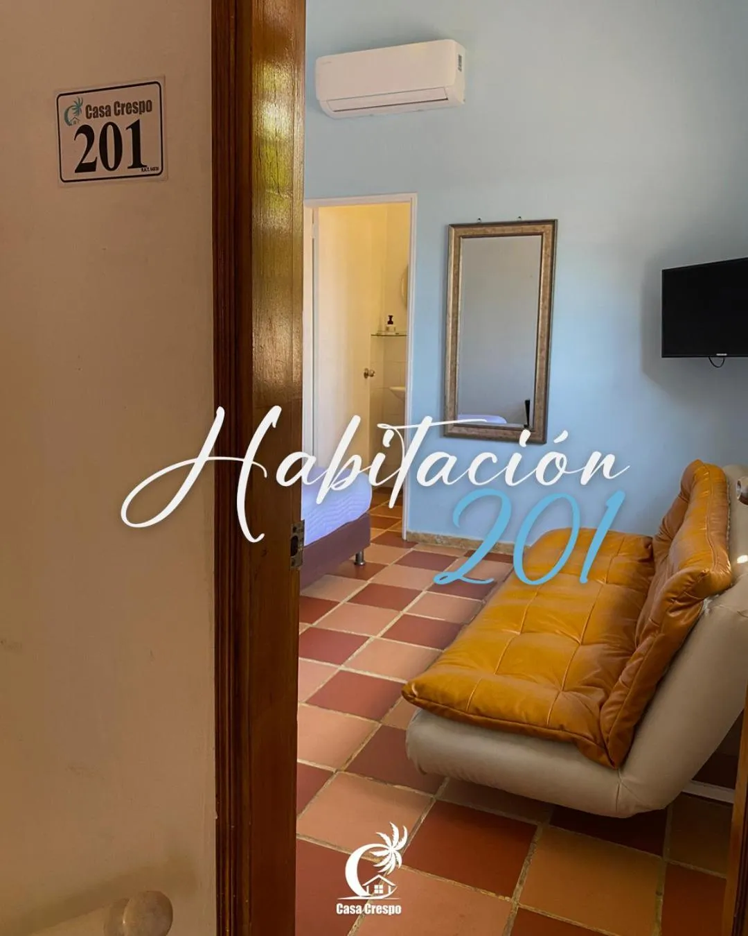 Bedroom in Casa Crespo