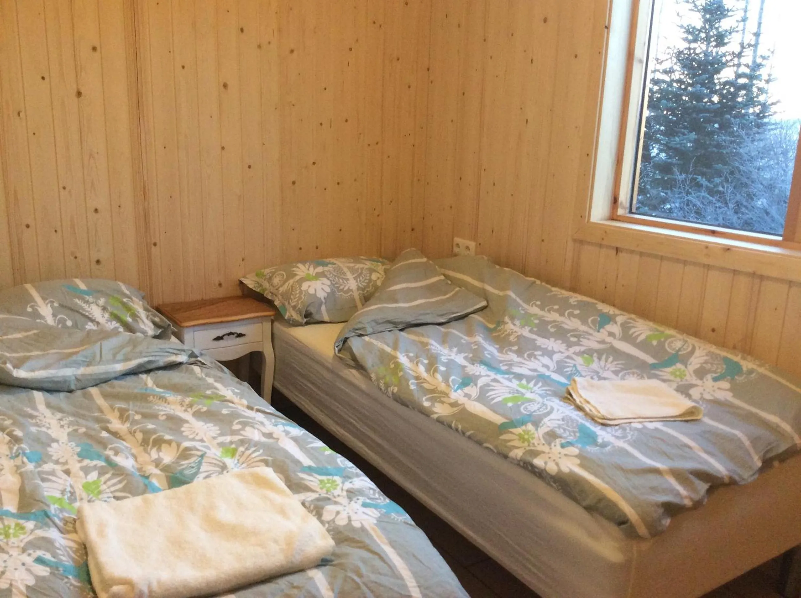 Bedroom, Bed in Middalskot Cottages