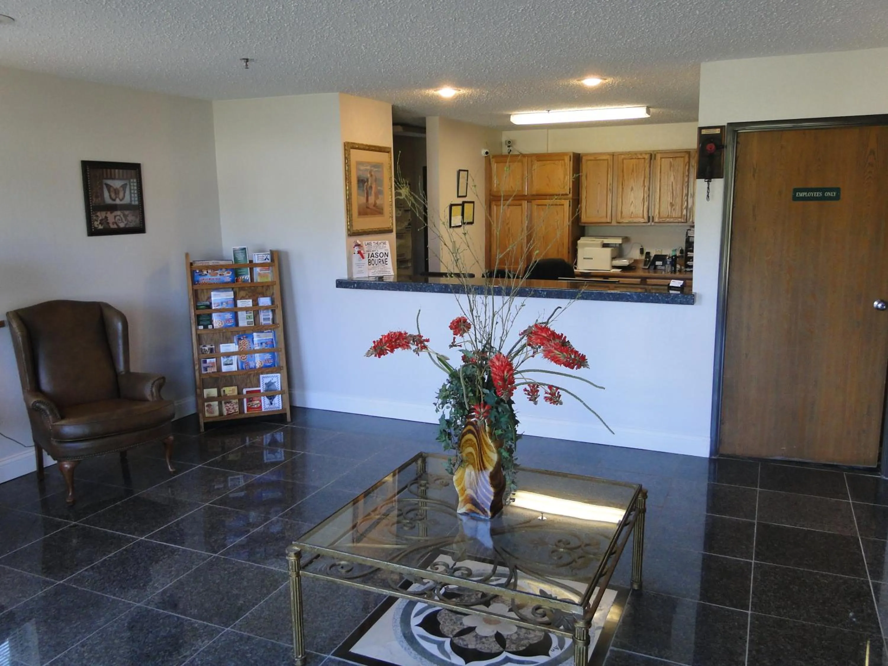 Lobby or reception in Oscoda Lakeside Hotel